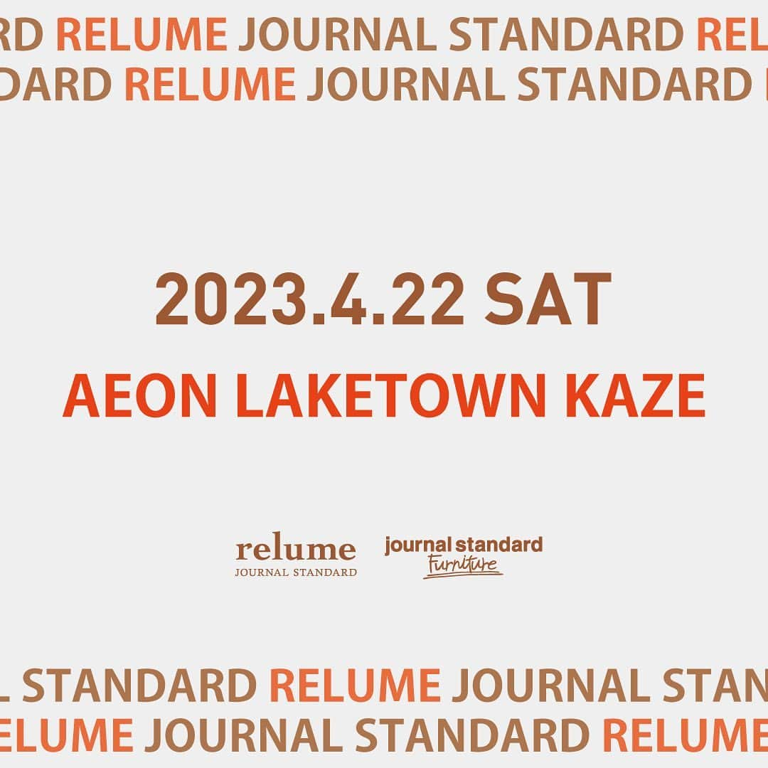 JOURNAL STANDARD relumeのインスタグラム