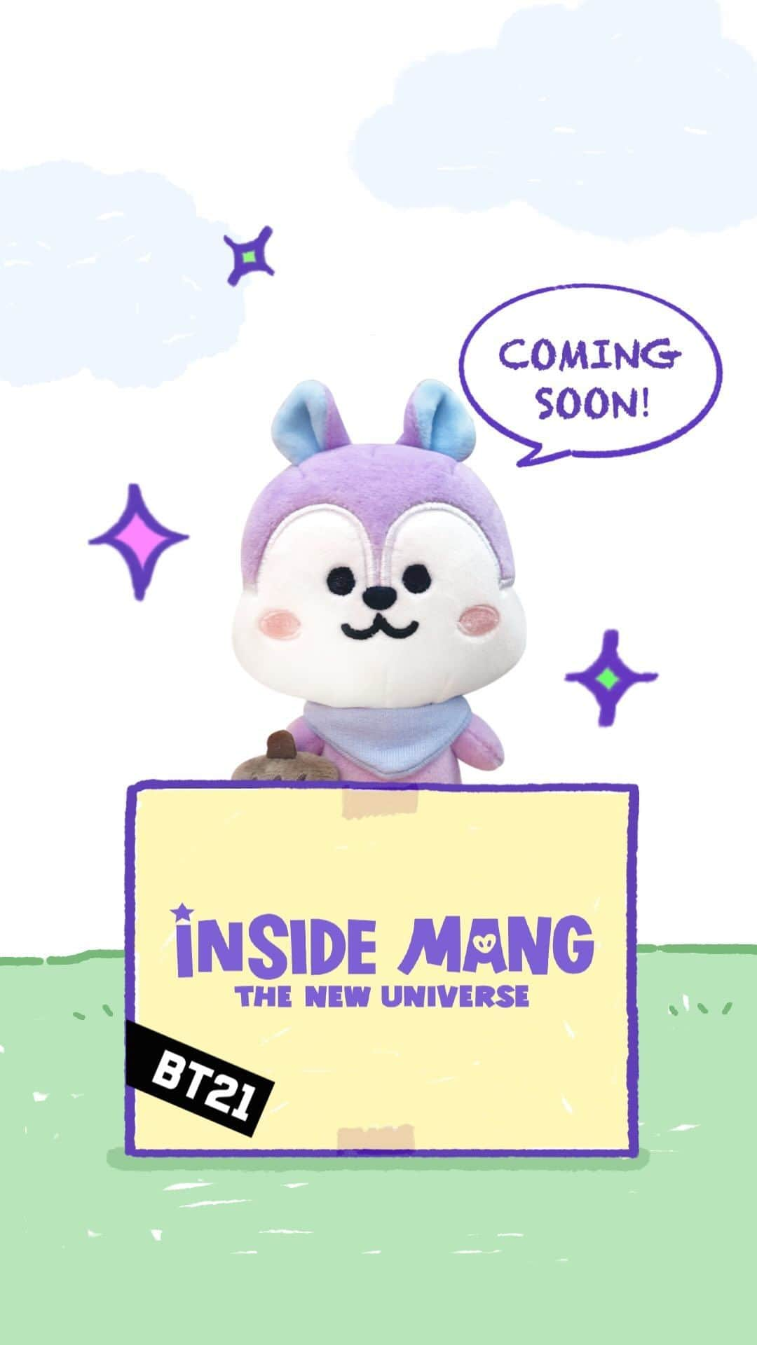 BT21 Stars of tomorrow, UNIVERSTAR!のインスタグラム