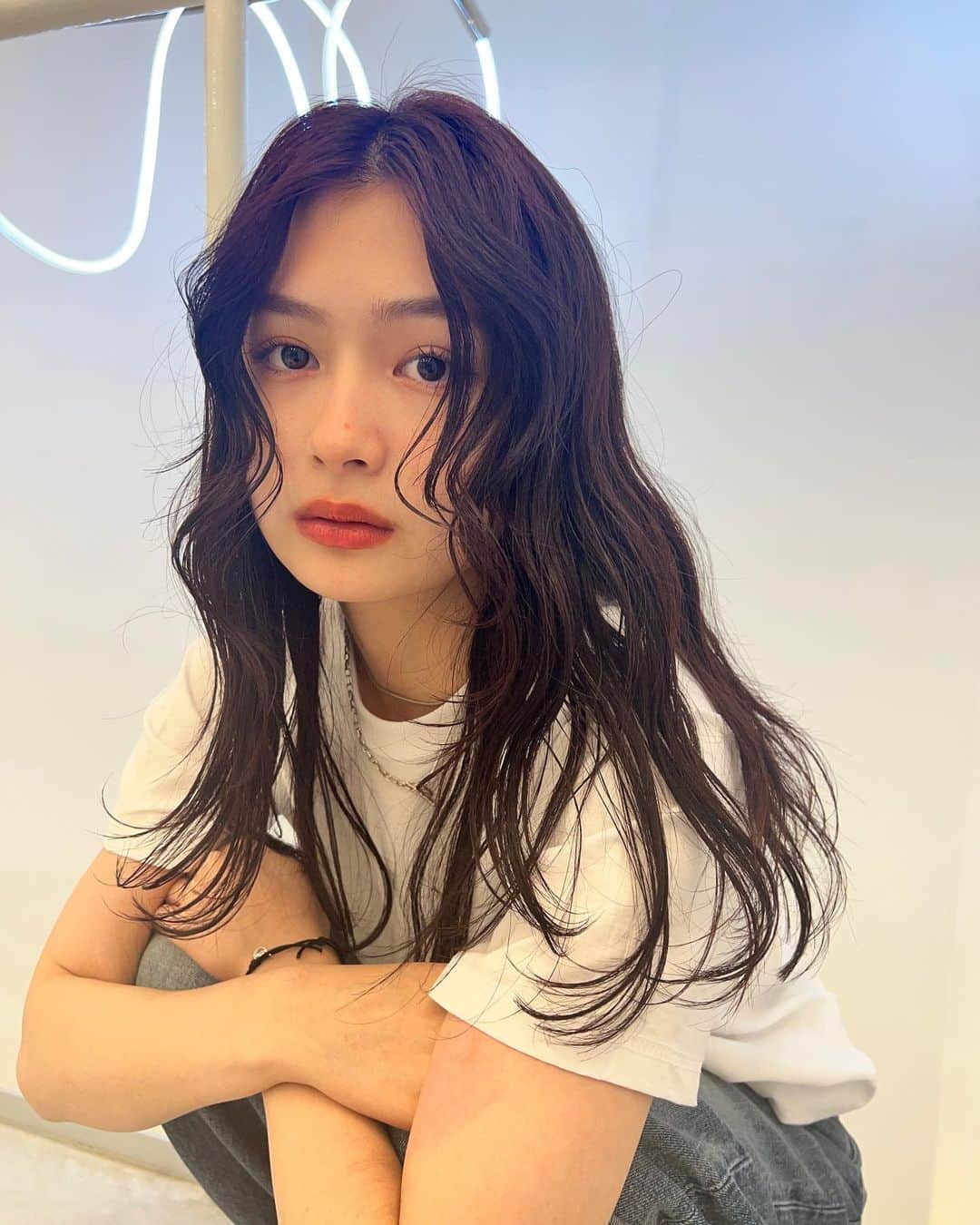 椎名亜美さんのインスタグラム写真 - (椎名亜美Instagram)「裸眼ナチュラルDAY(👀)カラコンありか、なしどっちが好き？」4月14日 20時16分 - ami.co.jp0106