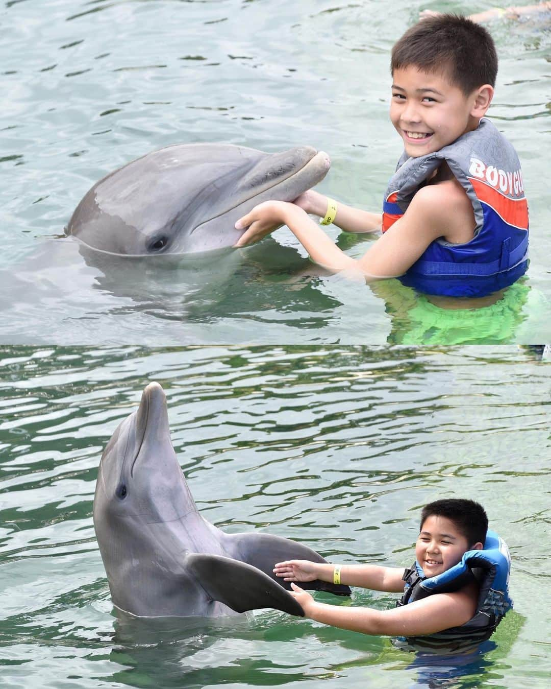 ベン・ボーラーさんのインスタグラム写真 - (ベン・ボーラーInstagram)「This was the most W vacation everr. We got to swim with dolphins, feed turtles, birds and baby sharks, swam in the ocean every day and ate the best food. We hit 5 jackpots at Dave and Busters! And we finished a 250 piece Super Mario Bros puzzle. Oh yeah and The Honolulu Zoo was epic and we still got 3 more days here. We’re still going to go snorkeling and fishing! Thank you dad for taking us to Hawaii for spring break #CBC 🇰🇷🇵🇭」4月14日 11時57分 - benballer