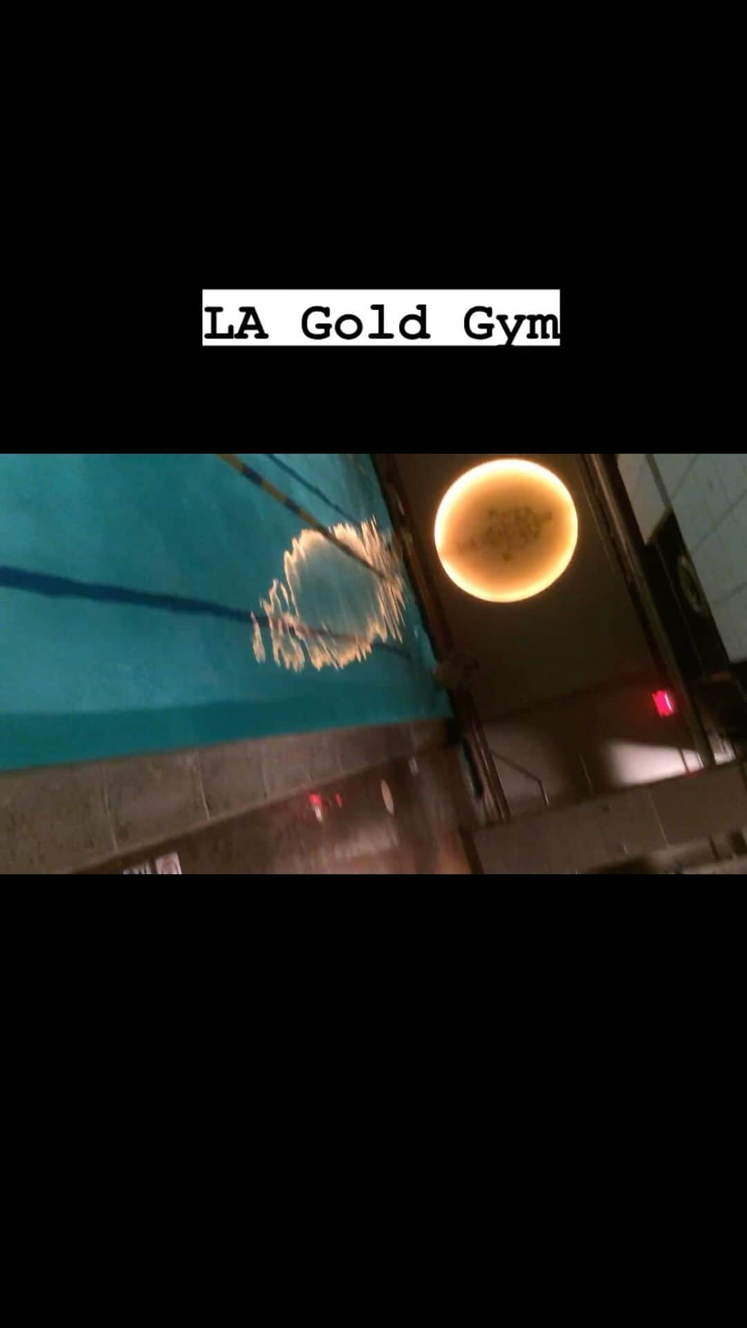 樋高リオのインスタグラム：「LA Gold Gym  Muchas gracias!!」