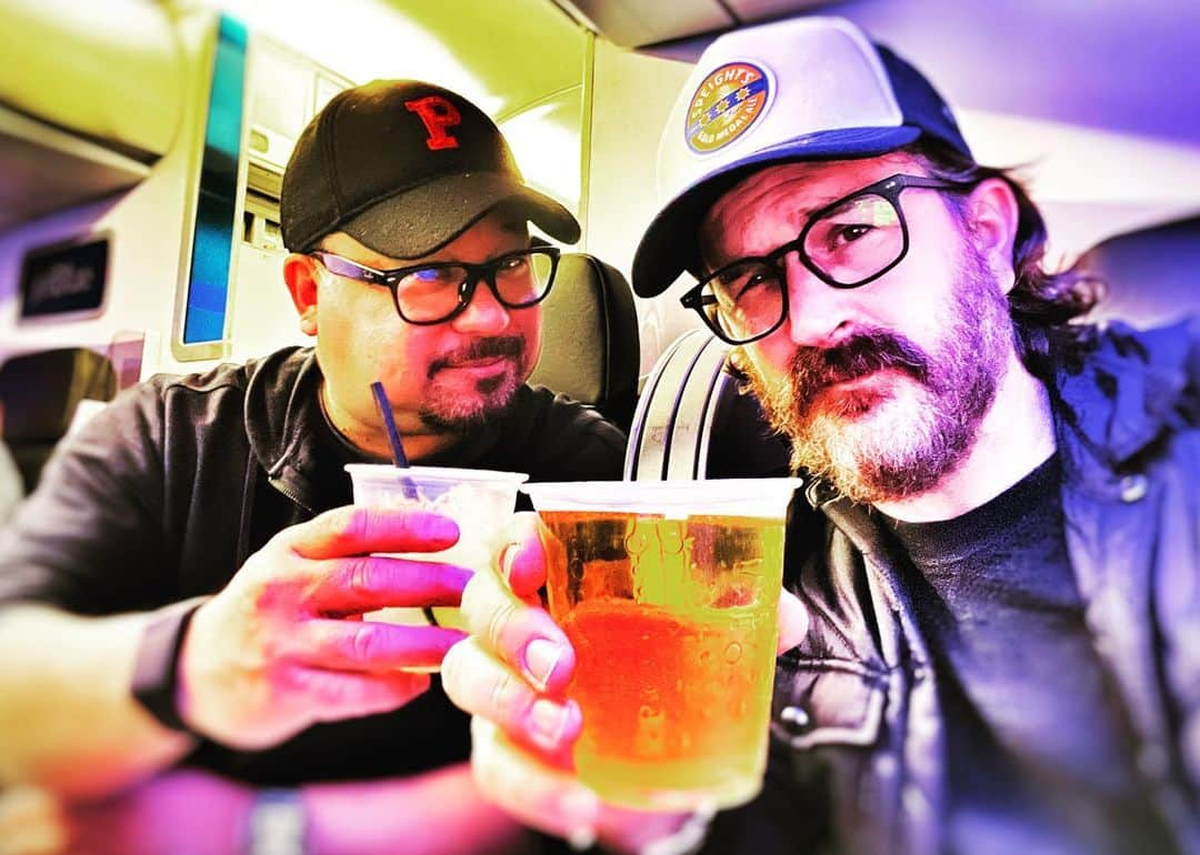 リチャード・スペイト Jrさんのインスタグラム写真 - (リチャード・スペイト JrInstagram)「Cheers to you, New Jersey. See you soon-ish. #DreamDateWithBorja #spnnj #spnfamily @creationent @mborja04」4月14日 13時41分 - dicksp8jr