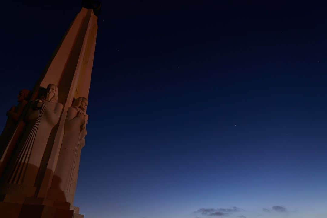 三吉ツカサのインスタグラム：「Griffith Observatory LOS ANGELES 2023 2 APR #griffithobservatory」