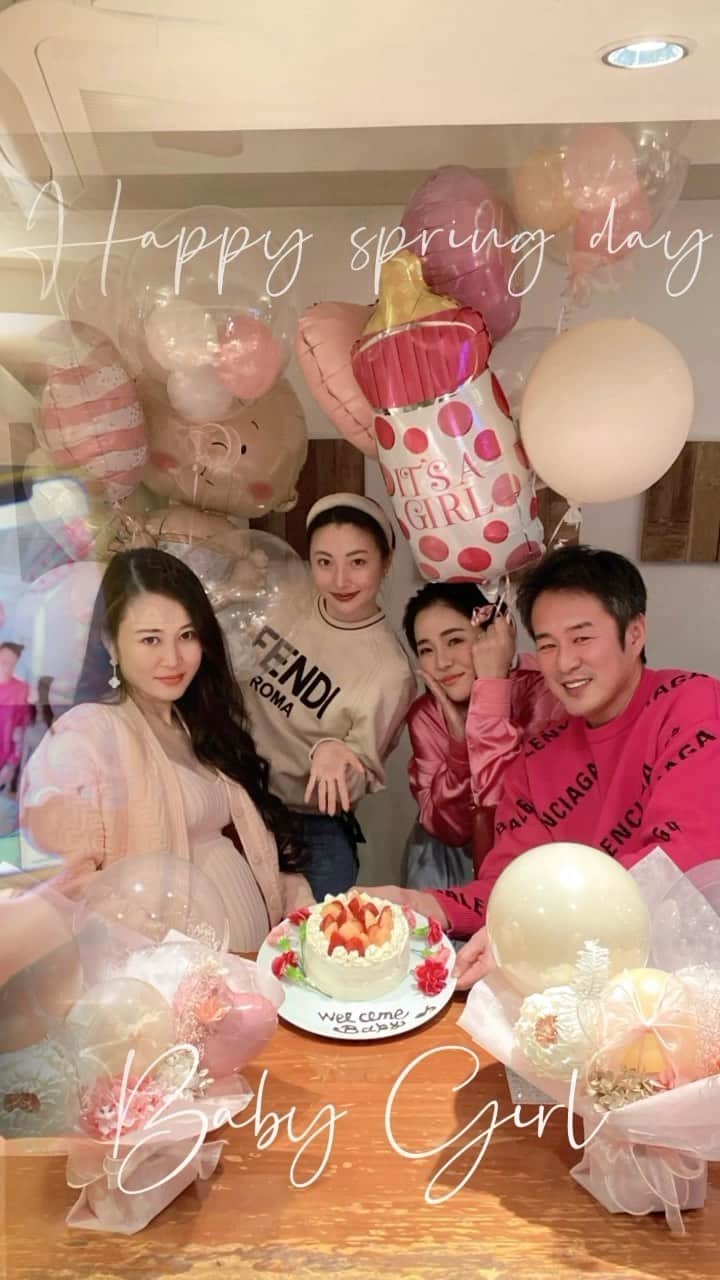 のインスタグラム：「Baby Shower🧸💗」