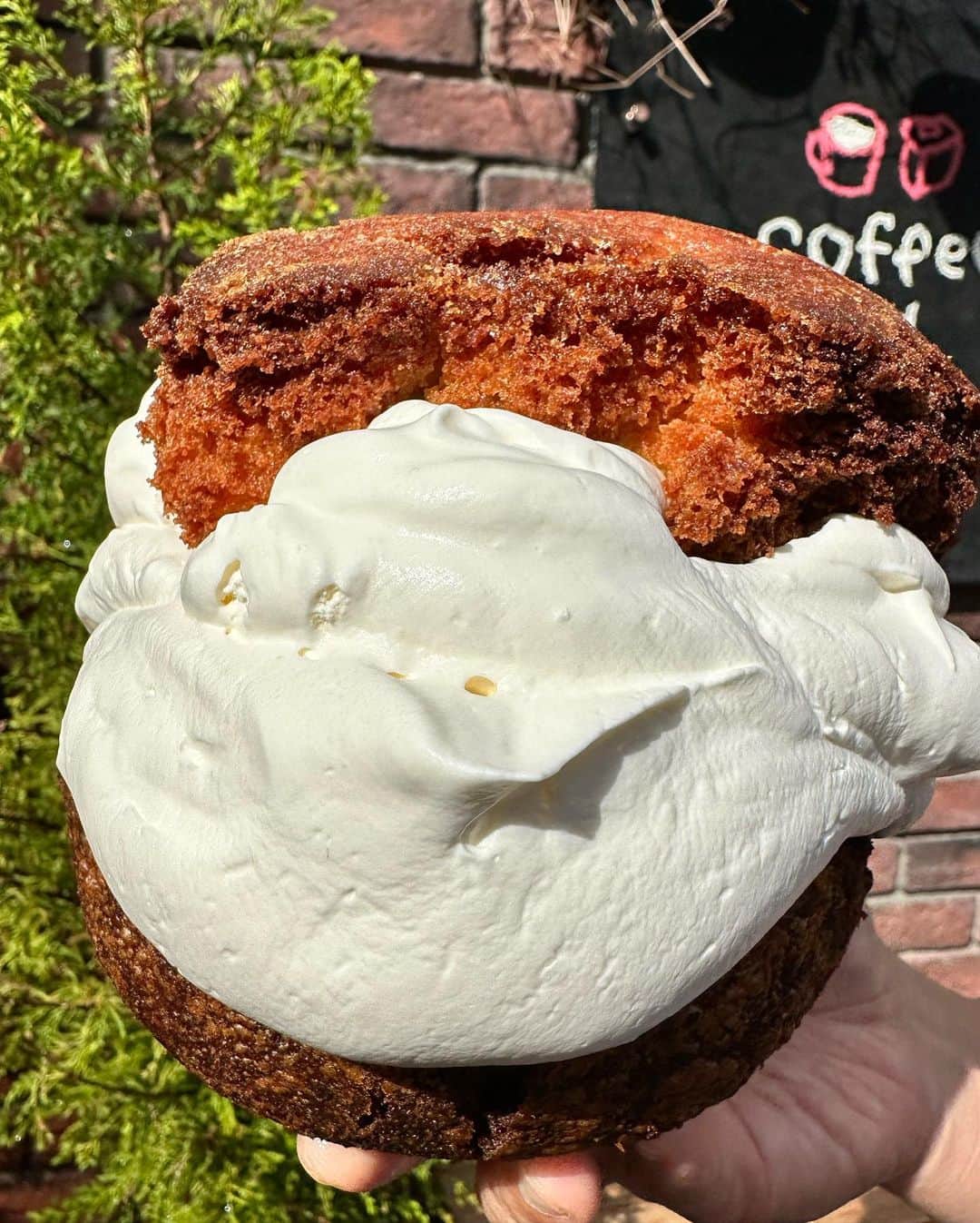 Coffee & Toast Tokyoさんのインスタグラム写真 - (Coffee & Toast TokyoInstagram)「"さくさく" クリームアンダーギー‼︎ 🤎🤎🤎🤍🤍🤍🤎🤎🤎  “Whipped cream is exquisite. What a pity it isn't illegal"  さくさくに揚げたパンにふわふわのホイップクリームをたっぷりと。  たまらんです😋😋😋  . . . . #さくさくクリームアンダーギー #サーターアンダギー  #ホイップ  #whippedcream #whippedcreamcakes  #whipped  #ホイップクリーム  #揚げパン  #breadandwhippedcream   #三軒茶屋ランチ  #世田谷線カフェ  #パンスタグラム  #東京カフェ  #三軒茶屋カフェ #三軒茶屋  #パン #三茶カフェ  #三茶 #田園都市線カフェ #コーヒーアンドトースト  #coffeeandtoast #foodie #foodielife #donuts」4月14日 15時19分 - coffeetoast2