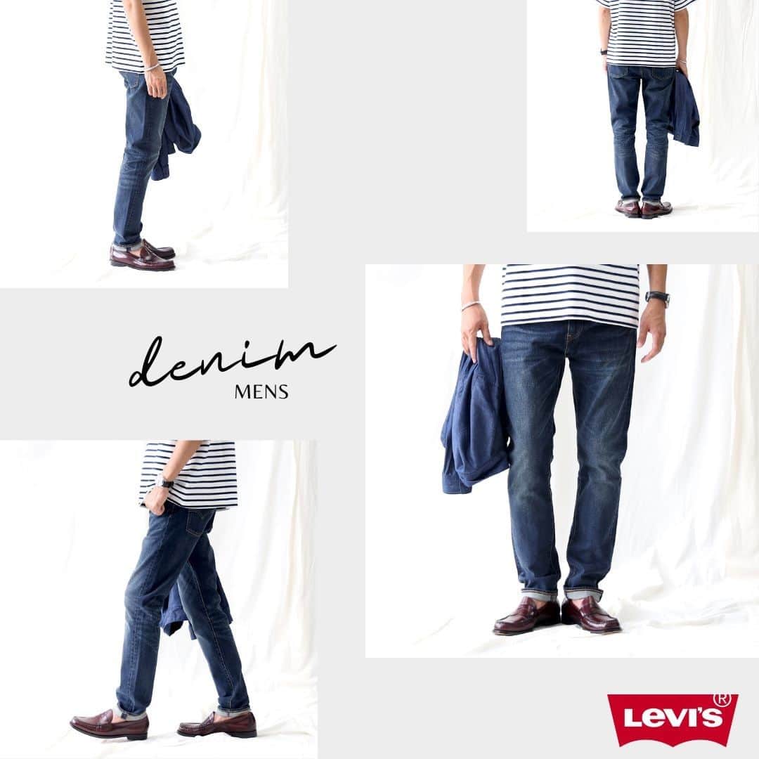 Right-onのインスタグラム：「\クールに決まって穿き心地も快適なLevi's(リーバイス)のストレッチデニムパンツ/  【ブランド】Levi’s(R)「CLASSIC」510 2wayストレッチデニムパンツ  【品番】05510-0737 2WAYストレッチにより、ストレスフリーの快適な穿き心地を実現・どんなトップス合わせも決まるベーシックなストレートライン・あたりやヒゲ加工の生み出すリアルなヴィンテージ感にも注目。・レッドタブは『BIG E』に変更。  #ライトオン #righton #リーバイス510  #リーバイス  #Levis  #Levis510 #デニム  #デニムコーデ  #デニムパンツ  #levisvintageclothing #150YearsOf501」