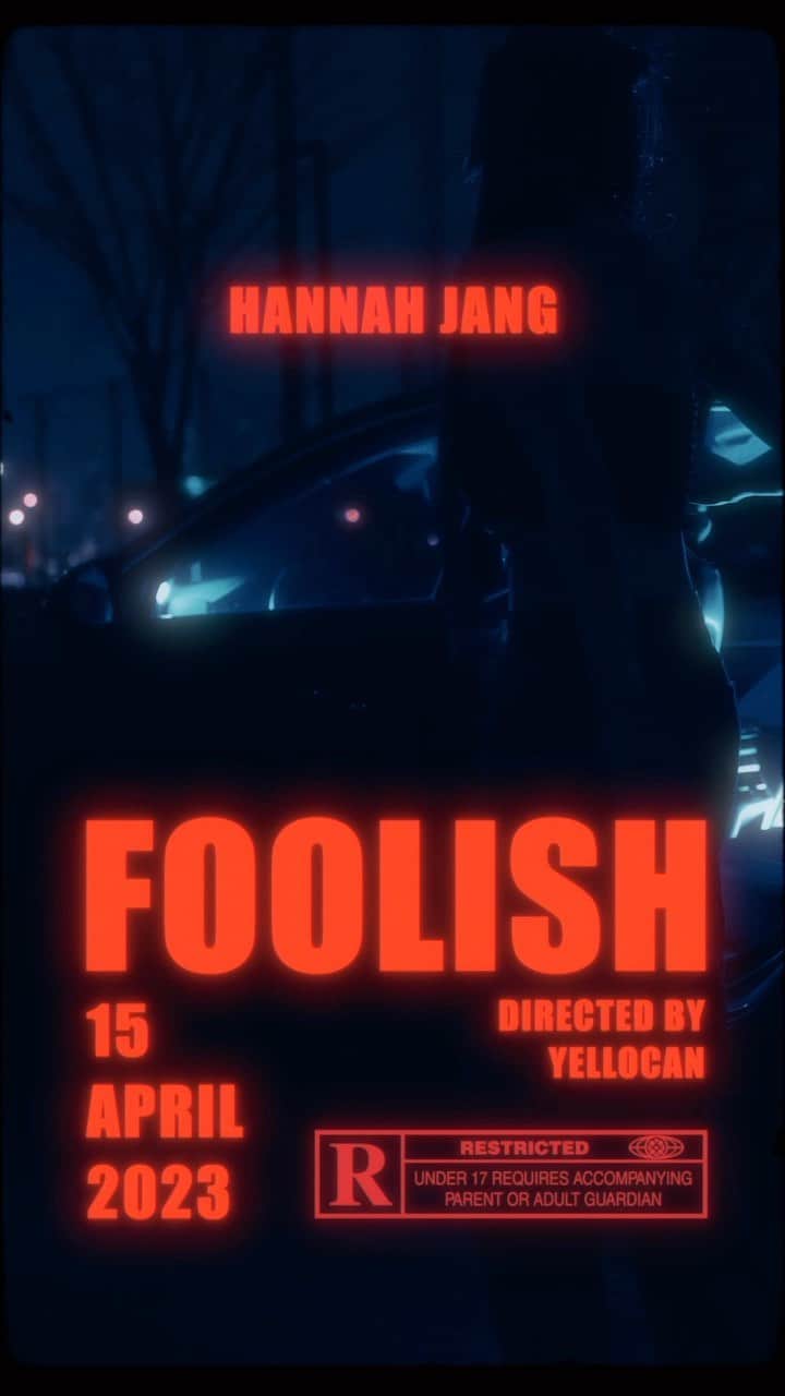 Hannahのインスタグラム：「D-1 💔Foolish💔 Visuals teasar film 🎥 @yellocan_  👗 @just.suggest   The 1st EP [ Hannah’s Party ]💛 💿 Tracklist 1. Stronger than ever 2. Foolish 3. Shy (Feat. Gist) 4. Spoil me 5. Hannah’s Party  #장한나 #hannahjang #hannahsparty  #foolish」