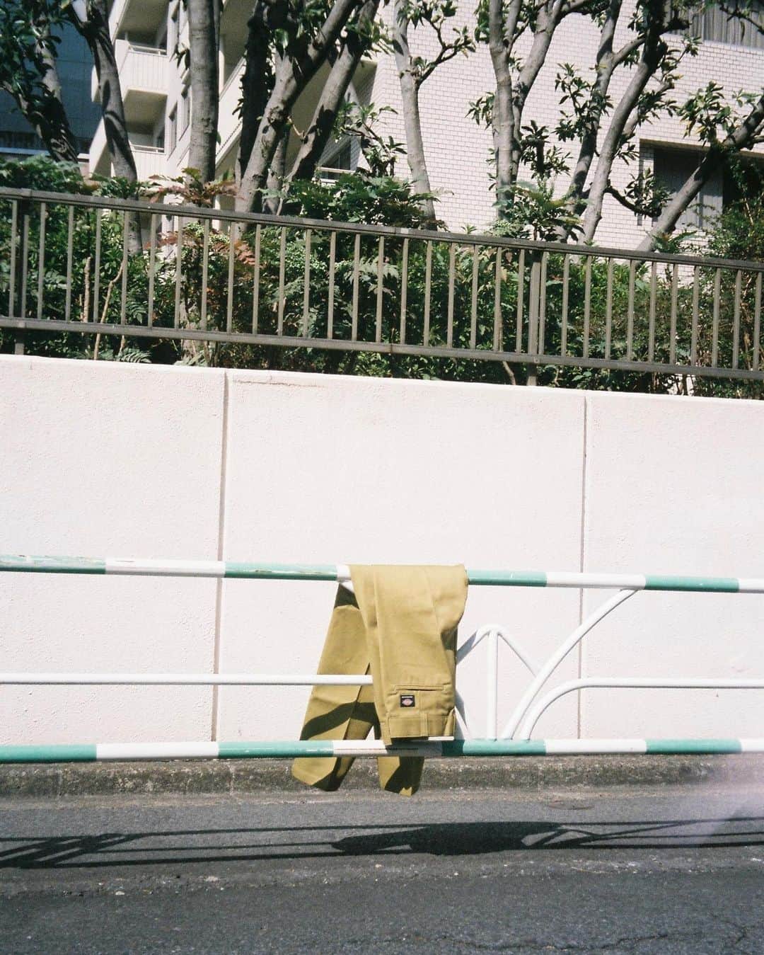 のインスタグラム：「Dickies Skateboarding 【SS23】  どこで何回転んでも、タフさは変わらない。  ディッキーズスケートボーディングよりパンツが登場。スリムフィットとレギュラーフィットいずれも販売中です。  詳細は🔗から。  #DickiesSkate」