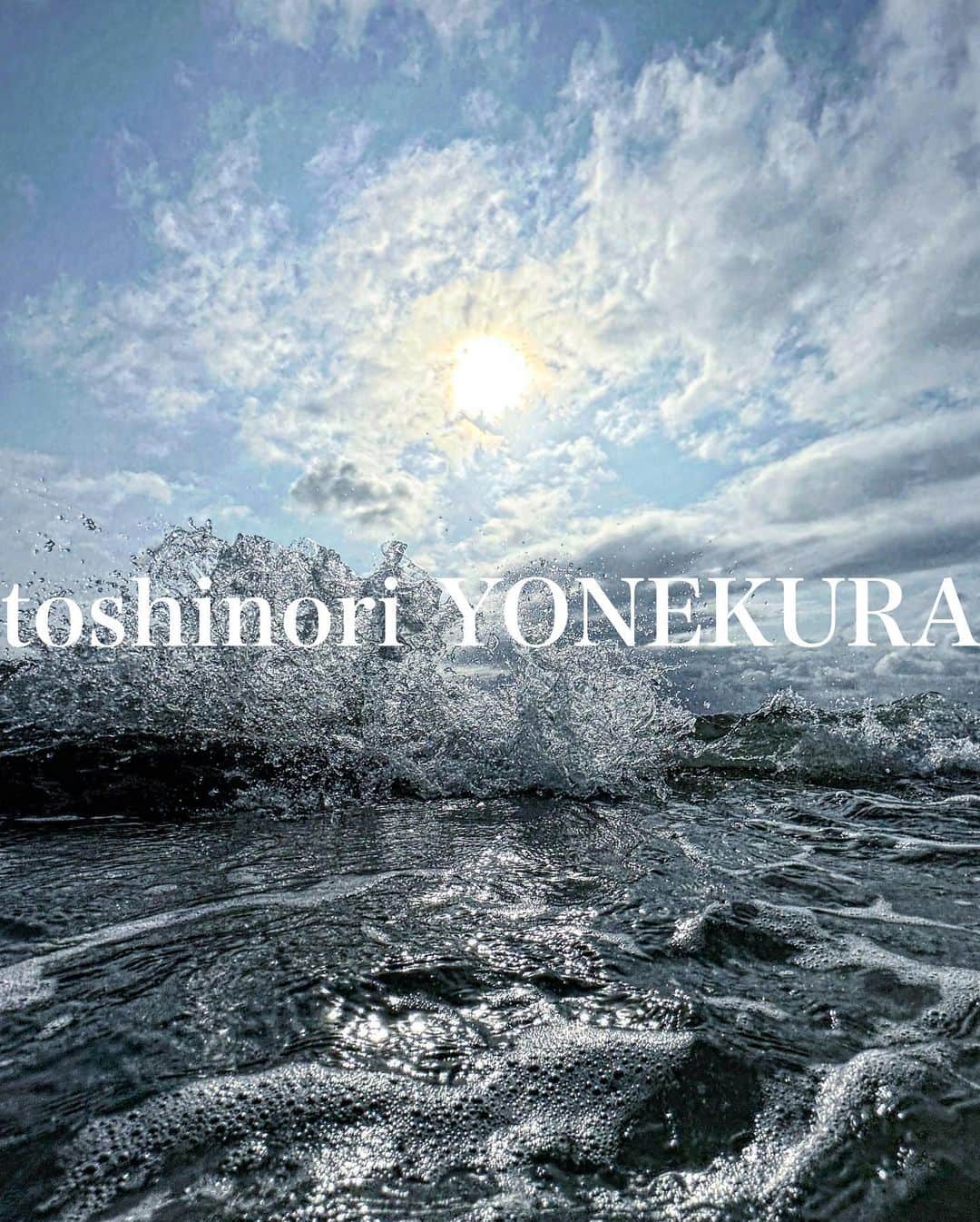 米倉利紀さんのインスタグラム写真 - (米倉利紀Instagram)「太陽さん、一日おつかれさま☀️ #島暮らし」4月14日 18時33分 - toshi_yonekura