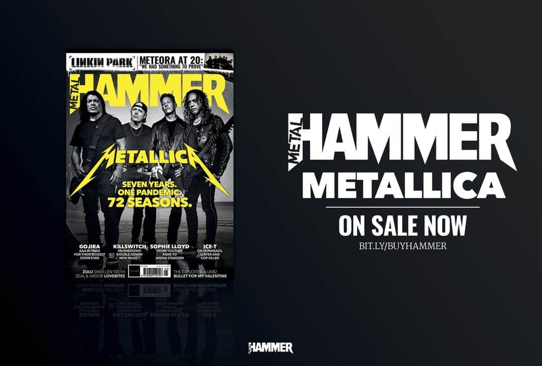 METAL HAMMERさんのインスタグラム写真 - (METAL HAMMERInstagram)「Hands up who's jamming 72 Seasons today 🙋‍♀️. Read all about Metallica's new album in our latest issue, out now! Buylink in bio  #metallica #metallicafans #metallicafamily #metallicaforever #jameshetfield #larsulrich #kirkhammett #robtrujillo #thrashmetal #heavymetal #metal #72seasons #metalhammer #metalhead」4月14日 18時30分 - metalhammeruk