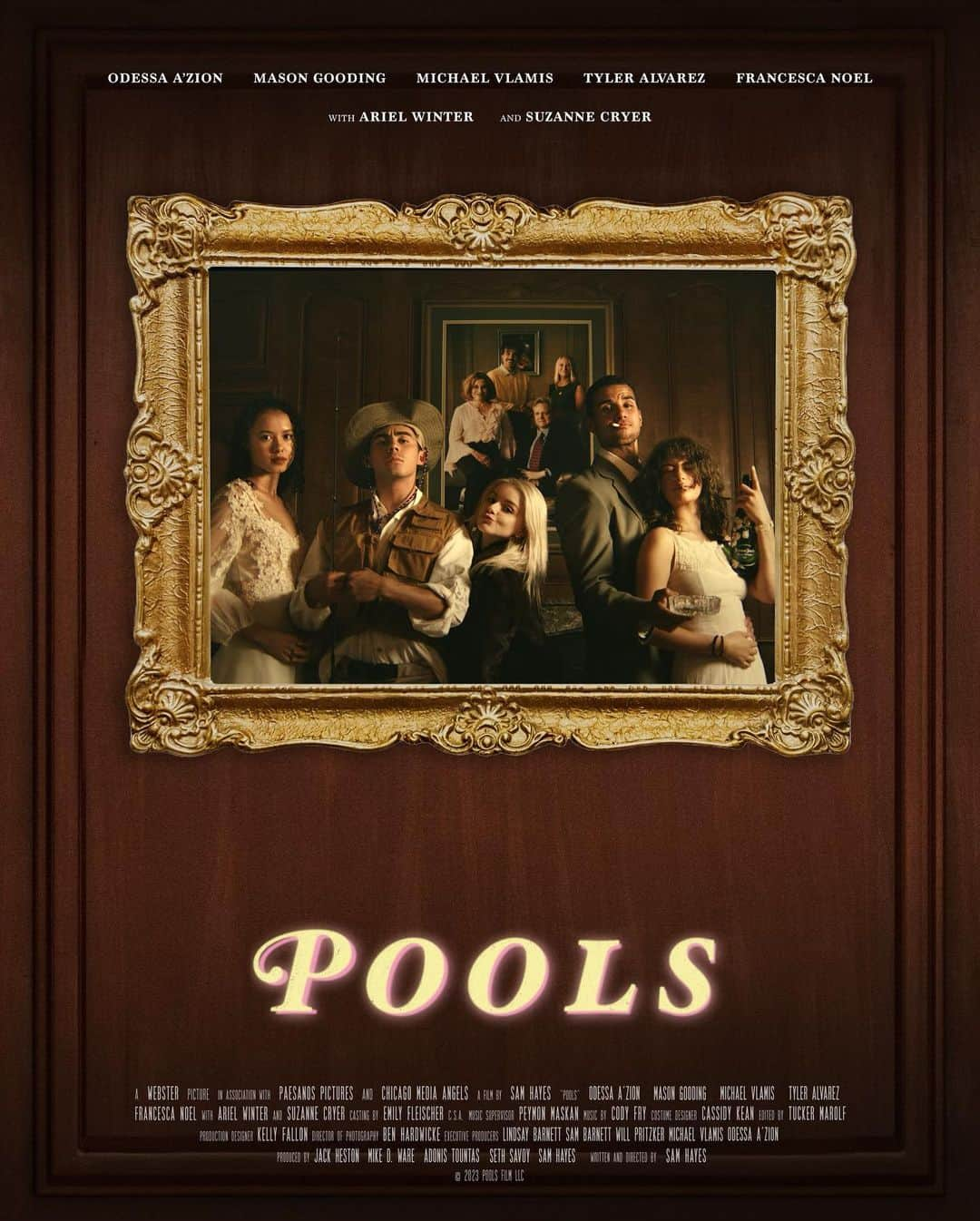 アリエル・ウィンターのインスタグラム：「✨ hot squad, cool pool summer @poolsmovie ✨」