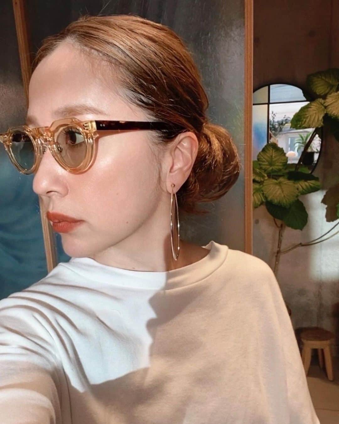 土田瑠美のインスタグラム：「Lesca👓  #eyewear」