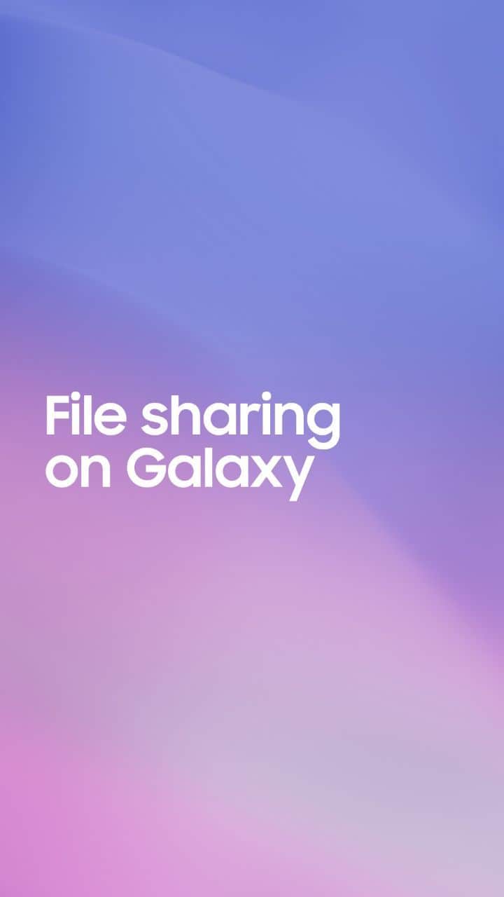 Samsung Mobileのインスタグラム：「Don't worry, it's actually fast with Quick Share.  Learn more: samsung.com Watch more here: smsng.co/All-About-Switch_yt」