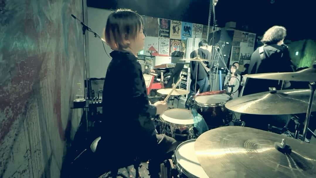 吉澤響のインスタグラム：「2023/3/28 堺FANDANGO 『I'll Be There』/ セカイイチ  #セカイイチ #ドラム  #live #drums #drummers #gretschdrums #gretschdrummer #istanbulcymbals #promucodrumsticks #promuco」