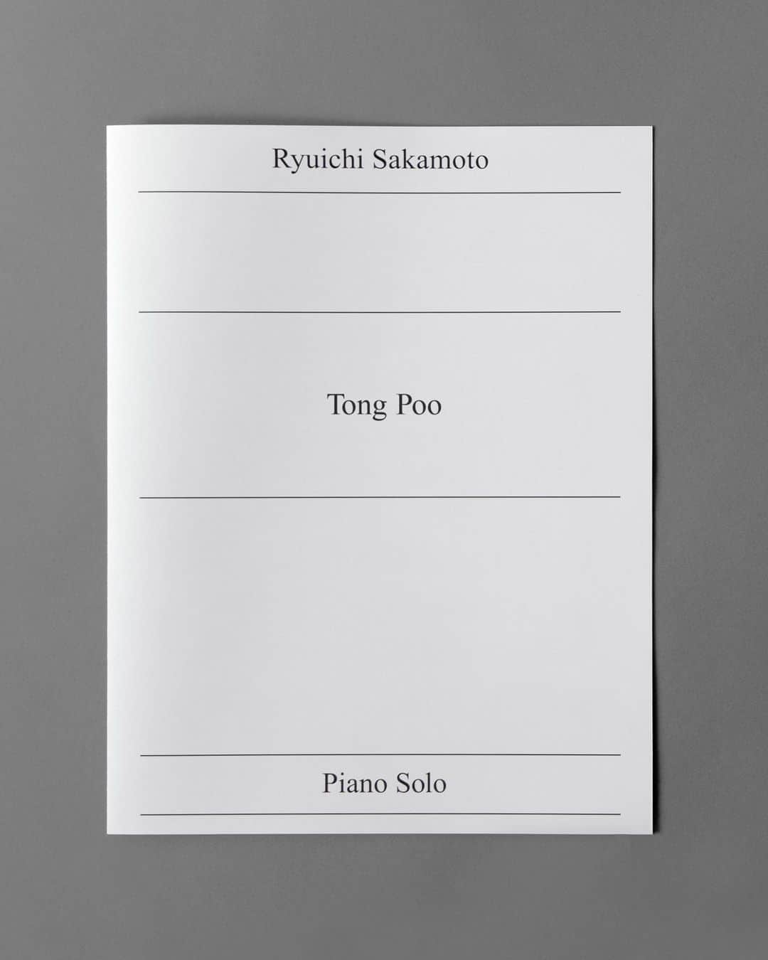 坂本龍一さんのインスタグラム写真 - (坂本龍一Instagram)「Ryuichi Sakamoto's official score site "Ryuichi Sakamoto Official score store" has released two new piano scores today, the long-awaited "Tong Poo" and "20220302 - sarabande" from the latest album "12".  Link in bio.  "Tong Poo"  Recorded for YMO's first album, "Yellow Magic Orchestra", released in 1978. This song is very popular among long-time fans. A slow-tempo solo piano version was performed for the first time on "Ryuichi Sakamoto: Playing the Piano 2022", a worldwide streaming concert in December 2022, and it received a great response. After the concert, we received many requests for the score, and in response to the fan's wishes, Sakamoto prepared it.  Please enjoy the solo piano version of "Tong Poo" arranged by Sakamoto in his last moments.  "20220302 - sarabande"  Included on Ryuichi Sakamoto's last solo album, "12", released January 17, 2023. "12" is an album of 12 pieces selected from his music sketches Sakamoto composed as if keeping a sound diary while battling illness. Each composition is titled with the date of production. Sarabande is a Spanish dance music incorporated into a suite from the Baroque period. Sakamoto added the title "sarabande" after the date of this piece only, describing, "I want you to imagine a slow and elegant dance in triple metre." This is the first appearance as a piano score.  -----  Printed piano scores of several editions are also available at the Souvenir Shop at 109 Cinemas Premier Shinjuku, where Ryuichi Sakamoto supervised the sound and created the music for the theater. The movie theater opened today (April 14th) in Tokyo, Japan. Please check it out as well.  #ryuichisakamoto #skmtnews」4月14日 22時53分 - skmtgram