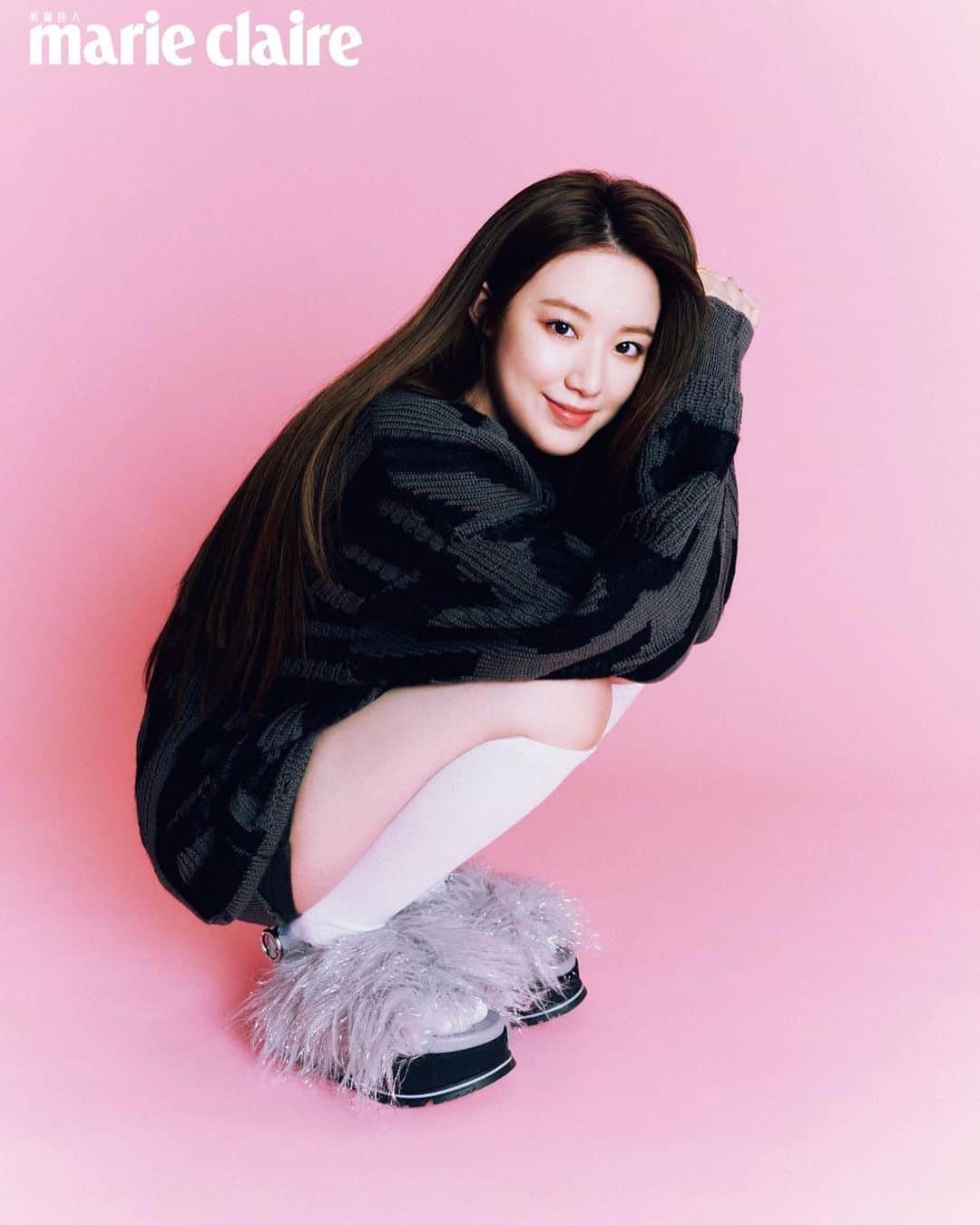 (G)I-DLEさんのインスタグラム写真 - ((G)I-DLEInstagram)「#SHUHUA x #marieclairetw  #여자아이들 #GIDLE #슈화」4月14日 23時00分 - official_g_i_dle