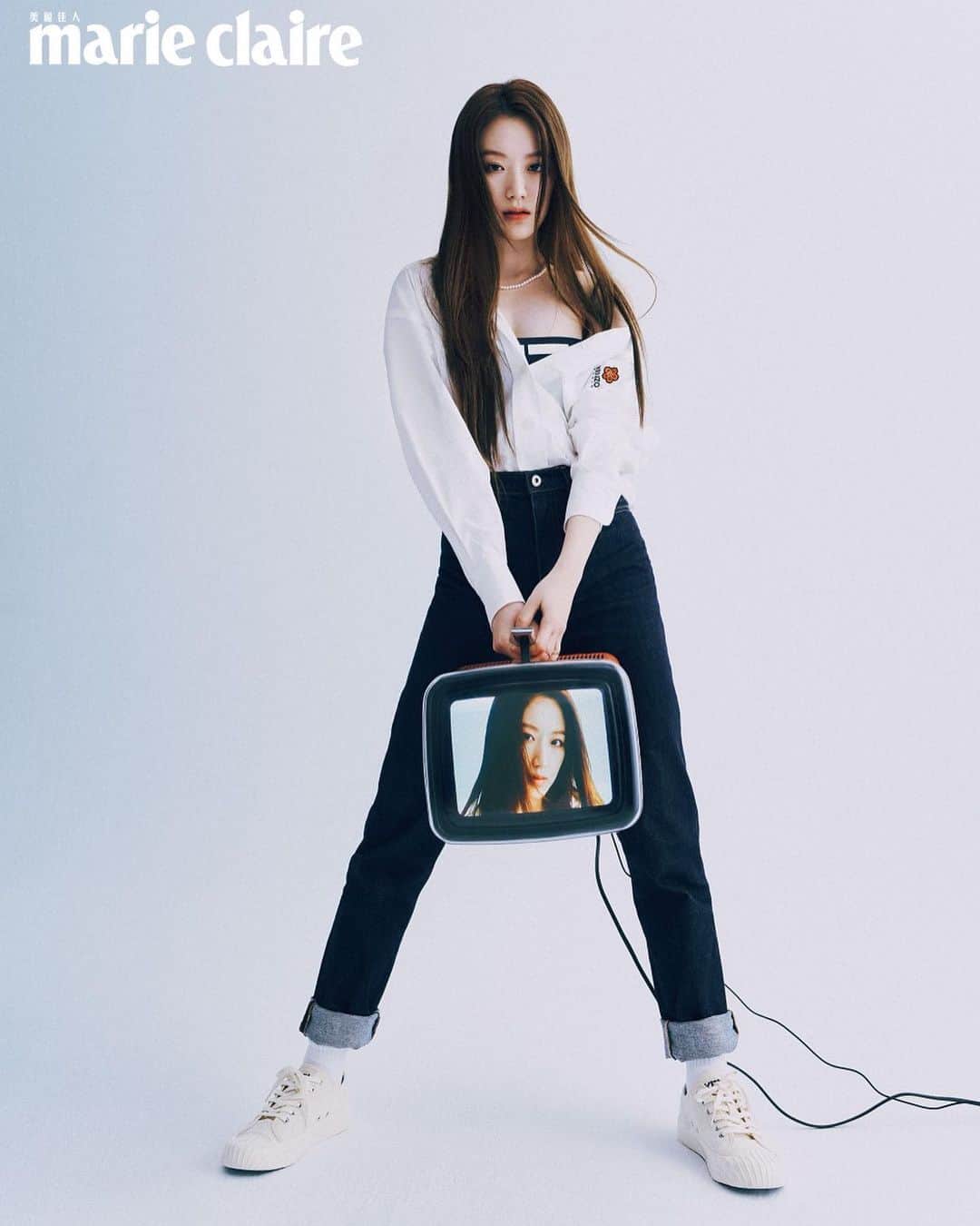 (G)I-DLEさんのインスタグラム写真 - ((G)I-DLEInstagram)「#SHUHUA x #marieclairetw  #여자아이들 #GIDLE #슈화」4月14日 23時00分 - official_g_i_dle