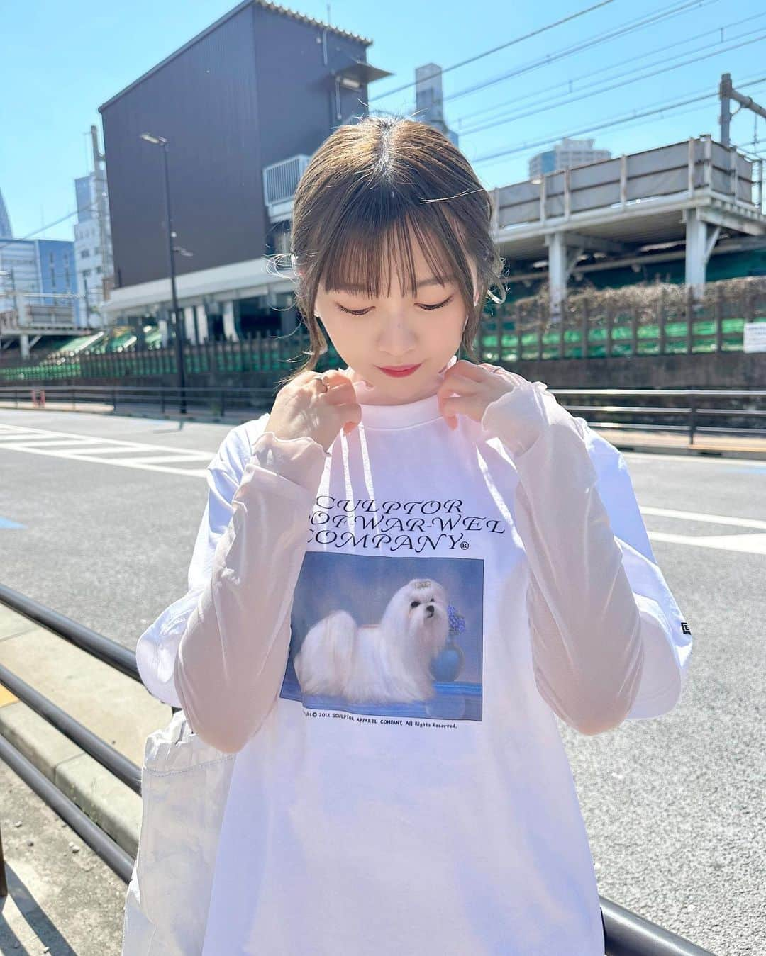 廣川奈々聖さんのインスタグラム写真 - (廣川奈々聖Instagram)「#私服コーデ 🐈🎧️️️⛅️ ⁡ ⁡ この日、新大久保の食べ放題行ったけど 思った以上に食べられなくて 歳を感じちゃった、、 ( ⸍ɞ̴̶̷ ·̫ ɞ̴̶̷⸌ )泣 ⁡ ⁡ ⁡ #ななせのふく #スニーカーコーデ  #adidasshoes #sculptor #犬のいる生活」4月14日 23時12分 - nanaseven7_u_u