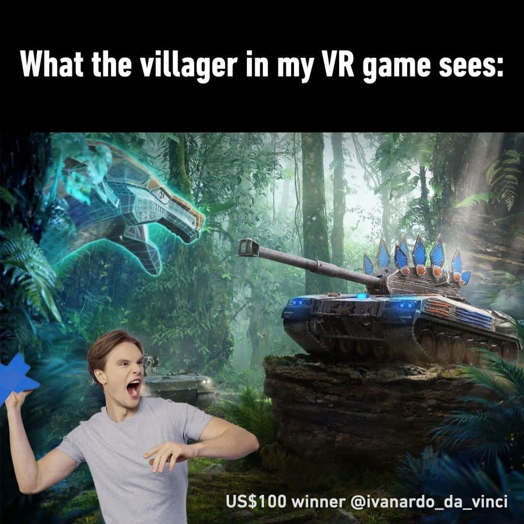 9GAGさんのインスタグラム写真 - (9GAGInstagram)「World of Tanks Blitz x 9GAG Meme This Contest Winner Announcement 🎁   TANK you all for the memes and laughters! Winners have been selected and we hope you have fun reading them!  The dino tanks are ready for battles! Join the fight and play World of Tanks Blitz for Free today ➡️ Link in bio!  🎁 World of Tanks Blitz x 9GAG Meme This Contest Winner List: First Prize winner (x1) : US$1,000 cash prize @mfa_nl Second Prize winners (x3): US$100 cash prize each @bijandromeda @william_bd_ @ivanardo_da_vinci   Winners will receive a DM message from us. Please check your inbox and follow the instructions to claim your prizes.  @wotblitz」4月15日 0時00分 - 9gag