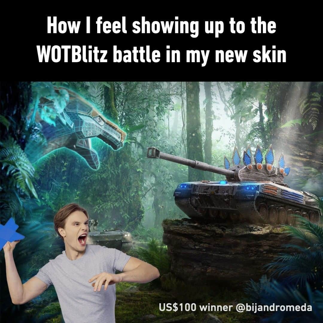 9GAGさんのインスタグラム写真 - (9GAGInstagram)「World of Tanks Blitz x 9GAG Meme This Contest Winner Announcement 🎁   TANK you all for the memes and laughters! Winners have been selected and we hope you have fun reading them!  The dino tanks are ready for battles! Join the fight and play World of Tanks Blitz for Free today ➡️ Link in bio!  🎁 World of Tanks Blitz x 9GAG Meme This Contest Winner List: First Prize winner (x1) : US$1,000 cash prize @mfa_nl Second Prize winners (x3): US$100 cash prize each @bijandromeda @william_bd_ @ivanardo_da_vinci   Winners will receive a DM message from us. Please check your inbox and follow the instructions to claim your prizes.  @wotblitz」4月15日 0時00分 - 9gag