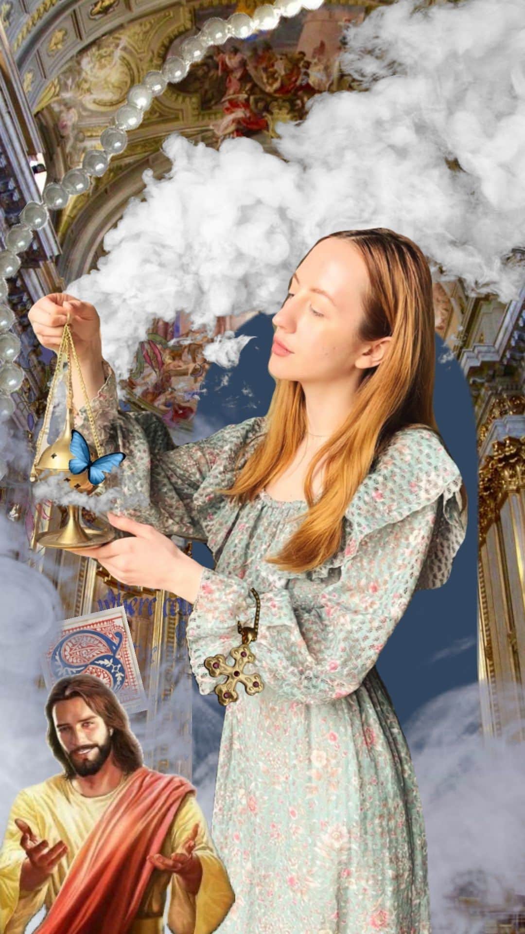 ベッキー・クルーエルのインスタグラム：「a traditional incense burner for churches and cathedrals is called a thurible 🌫  how to use hot coal to burn resin incense at home ✨  1. light a piece of charcoal and wait for it to turn white ash 2. place 2-3 pieces of resin incense on top of the coal 3. smoke will start to rise and fill the room with aroma  have you ever burned incense this way?   my incense is from @officine_universelle_buly Mount Athos in Heavens Scent, you can pick it up at @theofficialselfridges   #resinincense #resinincenseholder #naturalcandles #officineuniversellebuly #luxurycosmetics #skincareluxury #naturalhealing #wellness #naturalwellness #wellnesswednesday #vintagedress #vintagefinds #summerdress #realvintage #vintagemaxidress #vintageinteriors #oldisnew #antiquesofinstagram #vintageinteriorscomber #vintageinteriorstyling #countryvictorianhome #manteldecor #victorianhome #thisoldhouse #townandcountrymagazine #townandcountry #countrylivingmagazine #townandcountrymag #townandcountryuk」