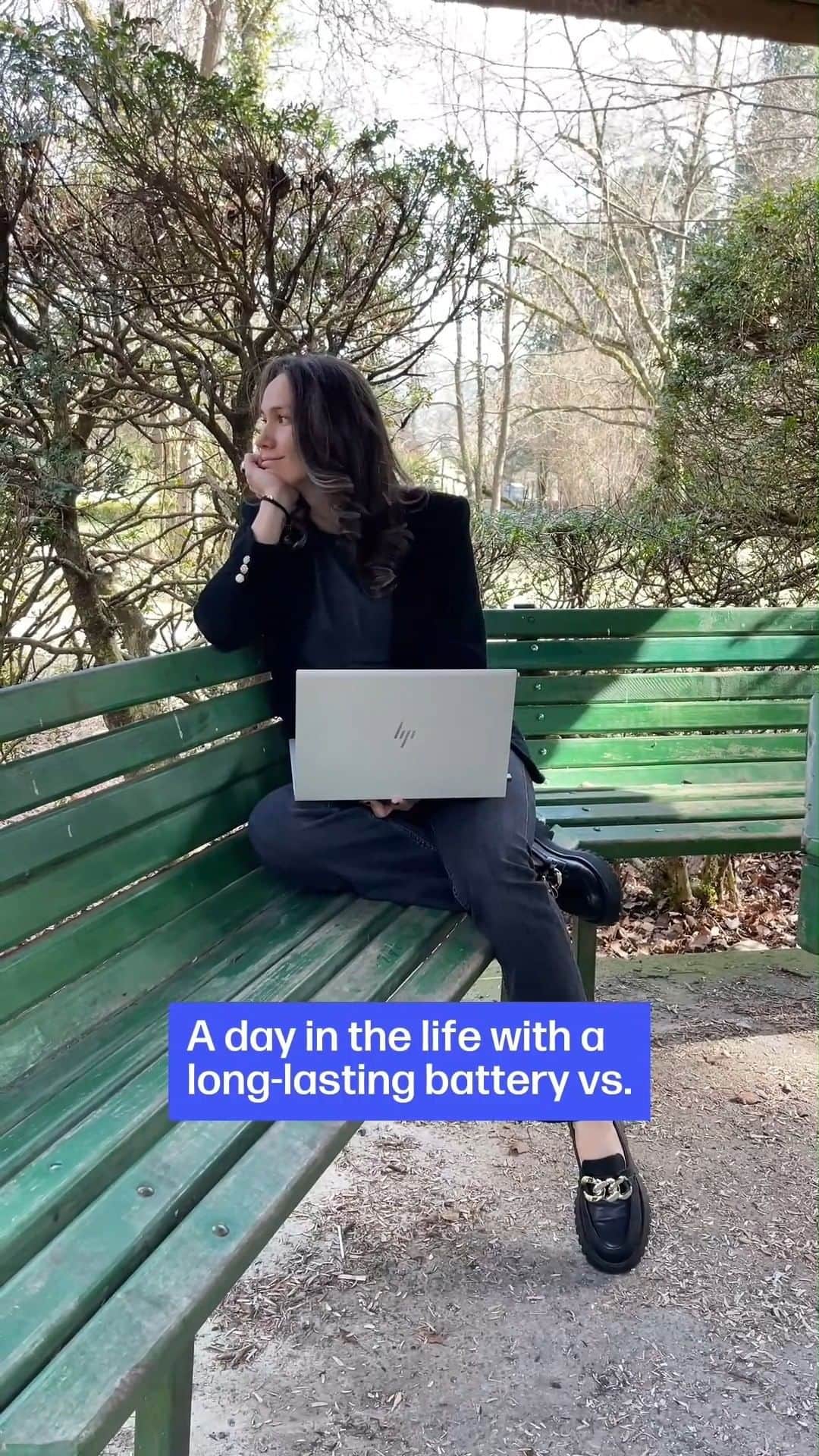 HP（ヒューレット・パッカード）のインスタグラム：「A device that can keep up with your work from anywhere life 💻 #hybridwork #hplaptop」