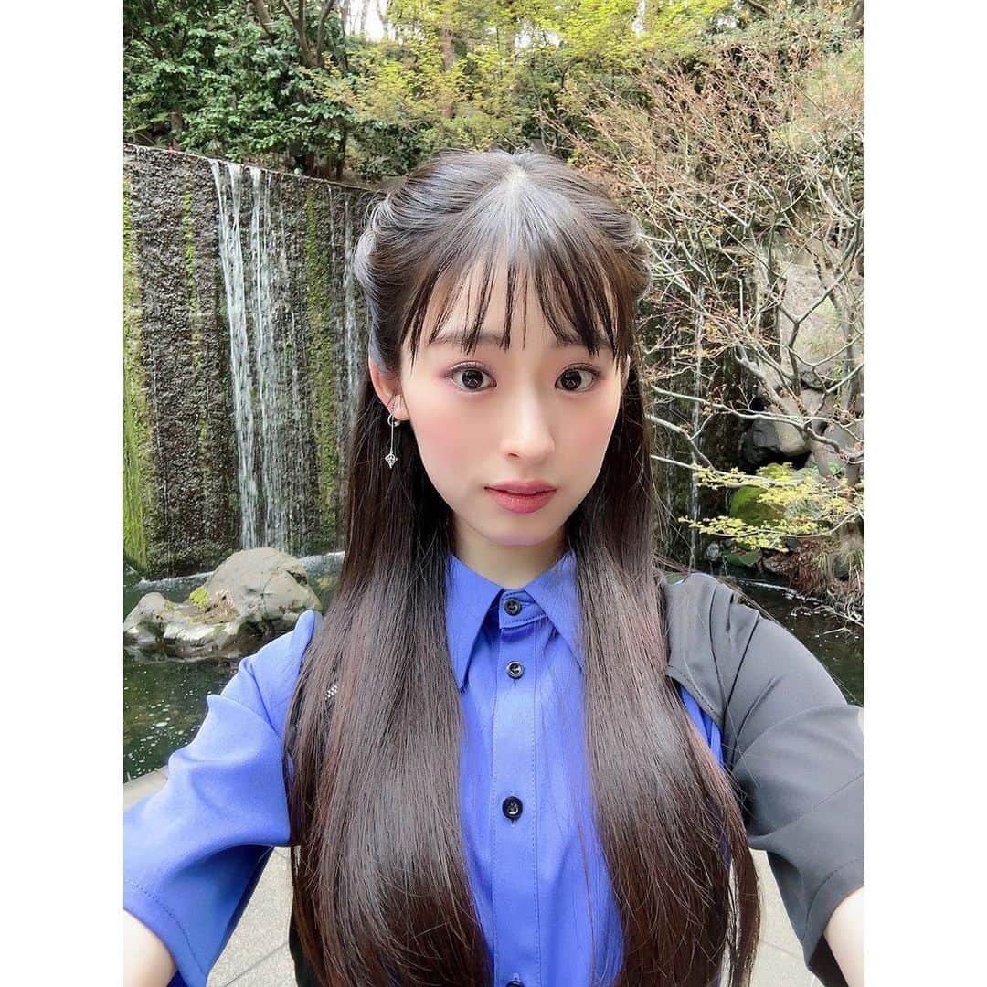 井本彩花のインスタグラム：「． 4月15日(土) テレビ東京 ‘’EXITのベルギー行ったらモテるやつ” に出演させていただきます。  23時30分から放送です。  お楽しみに〜〜」