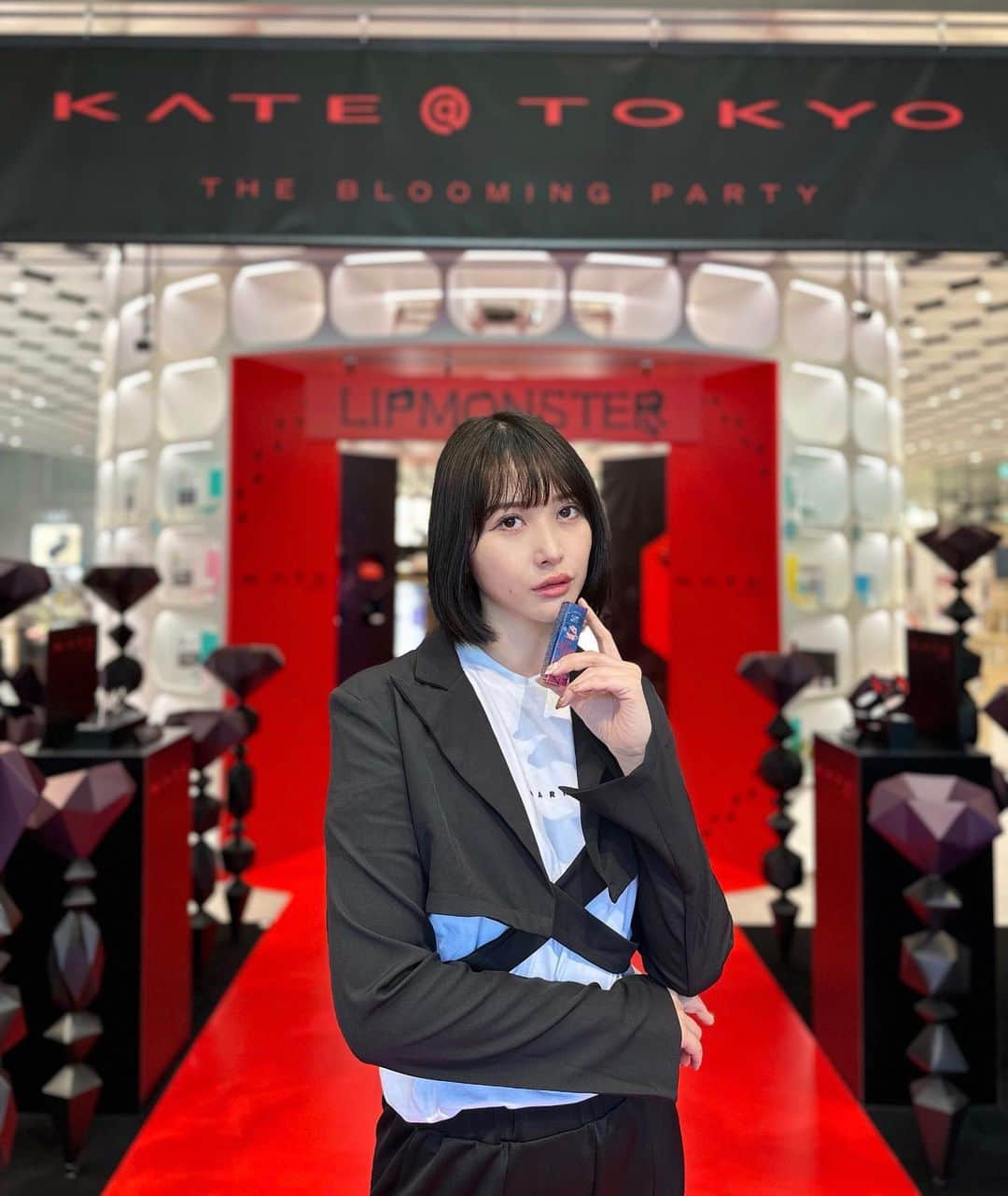 はりーさんのインスタグラム写真 - (はりーInstagram)「KATEさんのイベントに招待していただきました✨@kate.tokyo.official_jp  しょうまありがとう☺️✨」4月15日 1時49分 - kirarin_harry_official