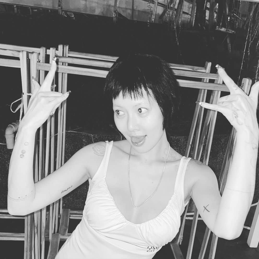 ヒョナ さんのインスタグラム写真 - (ヒョナ Instagram)「💚💚💚💚」4月15日 2時32分 - hyunah_aa