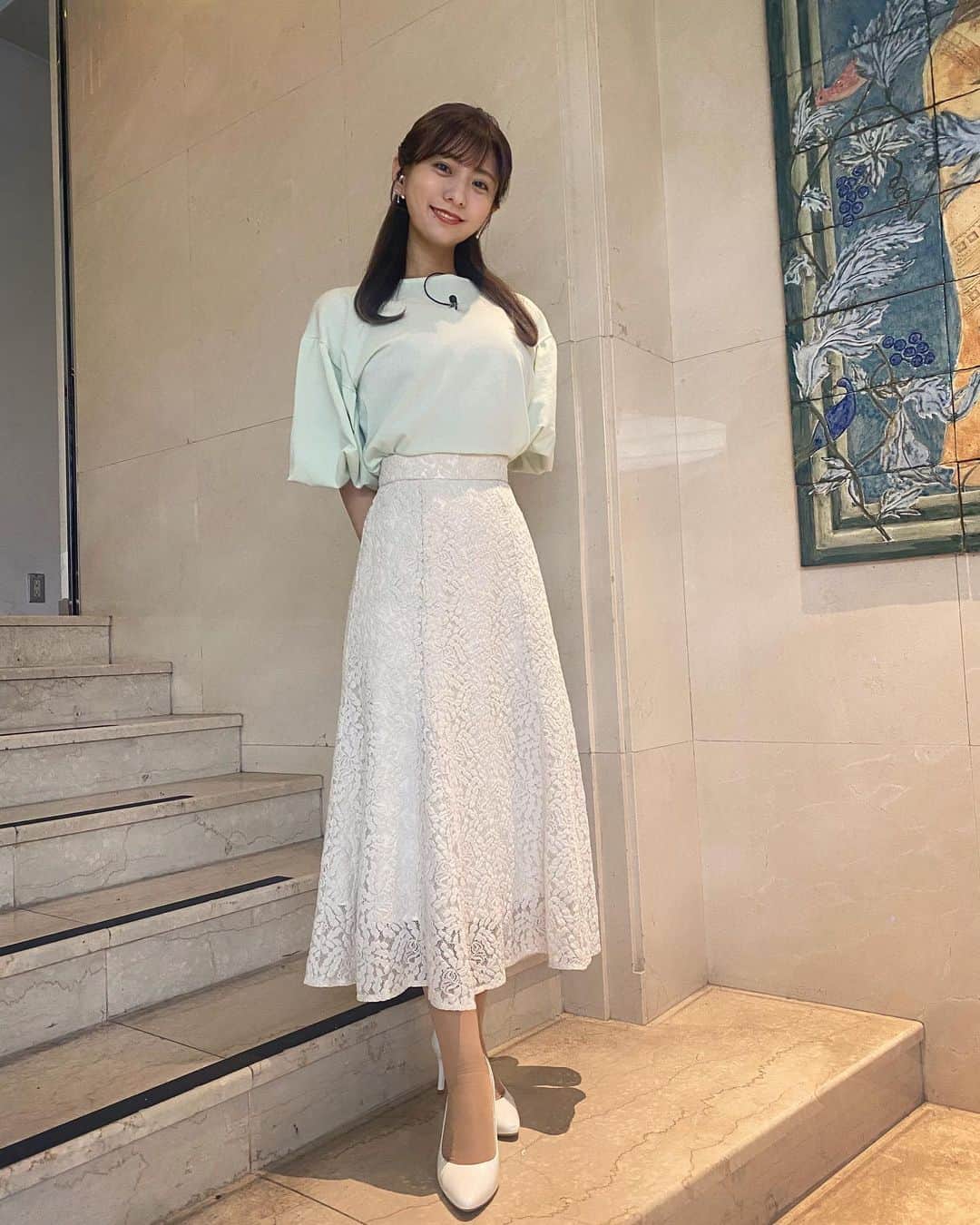 白戸ゆめののインスタグラム：「👗  #東京インフォメーション #衣装」