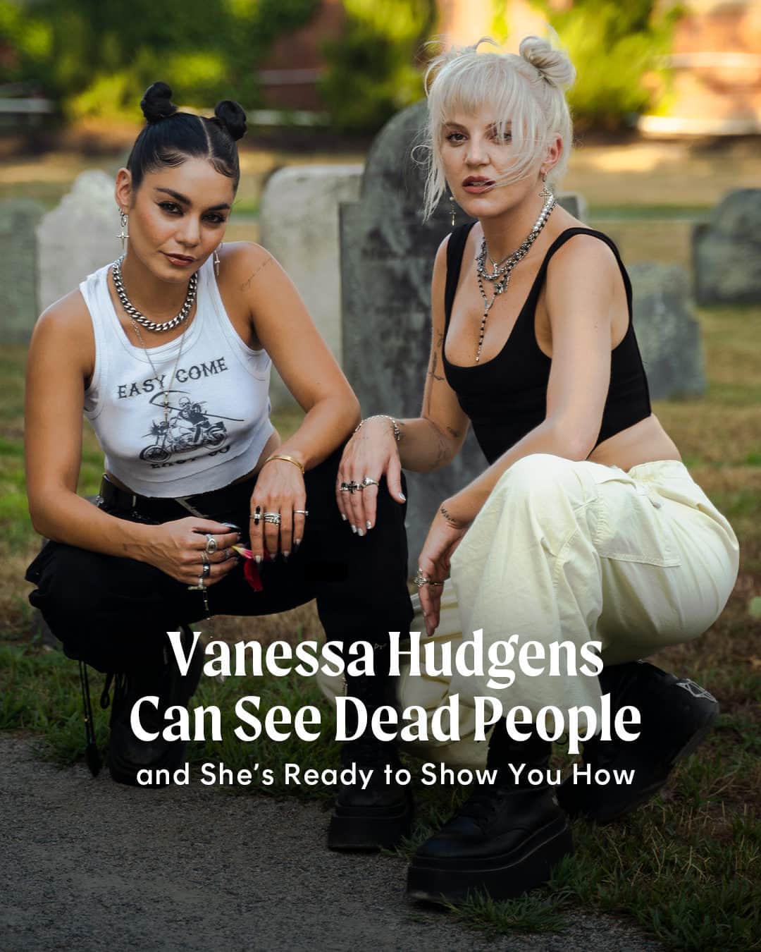Cosmopolitanさんのインスタグラム写真 - (CosmopolitanInstagram)「With her new @tubi doc @thatsdeadhot, @vanessahudgens is finally ready to speak in depth about her lifelong spirituality journey. She chatted with Cosmo's @annabeliwegbue about when her abilities first began, her most frightening phantom encounter, and the good that can come from ghost hunting. Head to the link in bio for the scoop. 🔮」4月15日 3時00分 - cosmopolitan