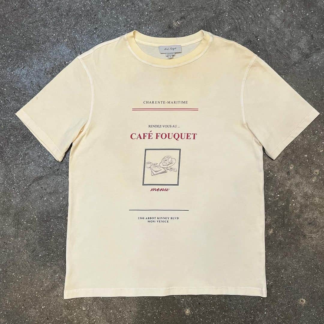 Nick Fouquetのインスタグラム：「Café Fouquet á la carte   #NickFouquet #CafeFouquet #ReadyToWear #SS23 #LaCoteSauvage #NF #UnmatchableStyle」