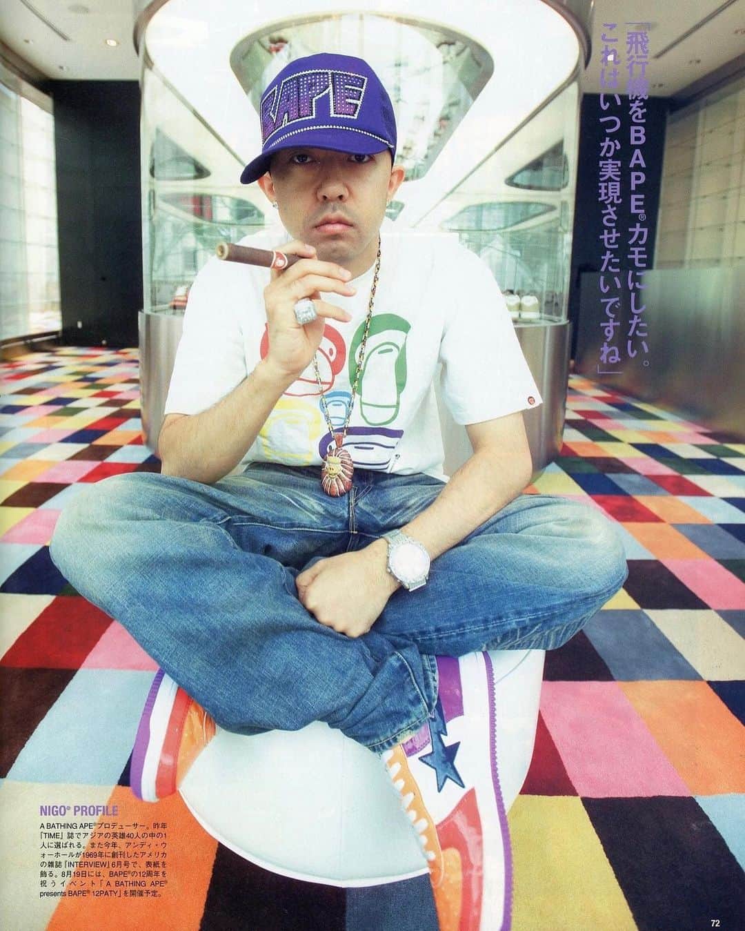 Nice Kicksさんのインスタグラム写真 - (Nice KicksInstagram)「After being spotted wearing a pair of Nike Go FlyEase, @nigo has reportedly signed a deal with Nike, per @complexsneakers 😳  The founder of BAPE and Human Made has been a frequent collaborator with adidas over the past 20 years making the move to sign with Nike a surprising turn of events. Human Made x Nike could be on the way in 2024 👀」4月15日 3時40分 - nicekicks