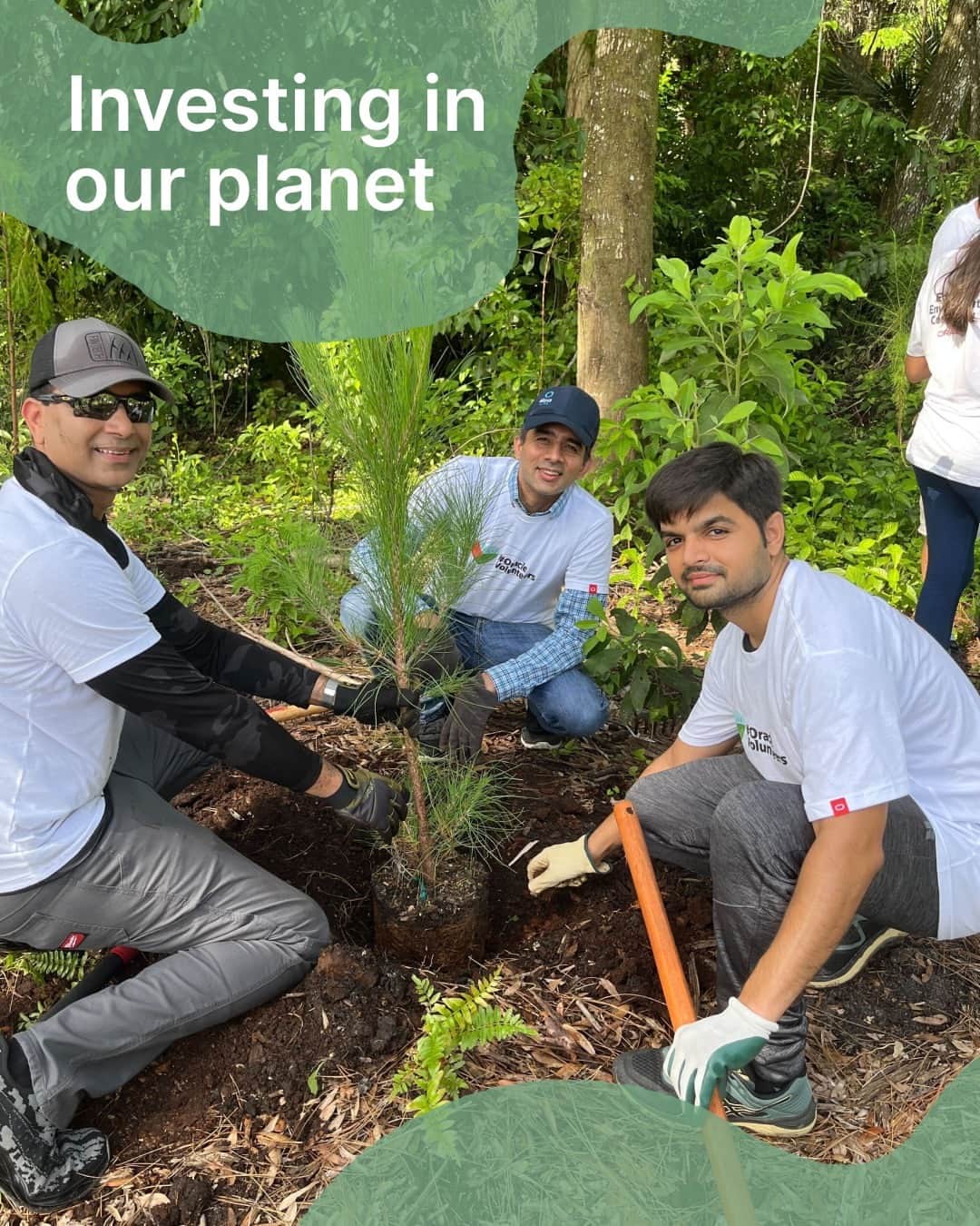 Oracle Corp. （オラクル）のインスタグラム：「From planting local gardens 🌱  to cleaning the world’s oceans 🌊, our #OracleVolunteers are invested in the protection of our planet. 🌎」