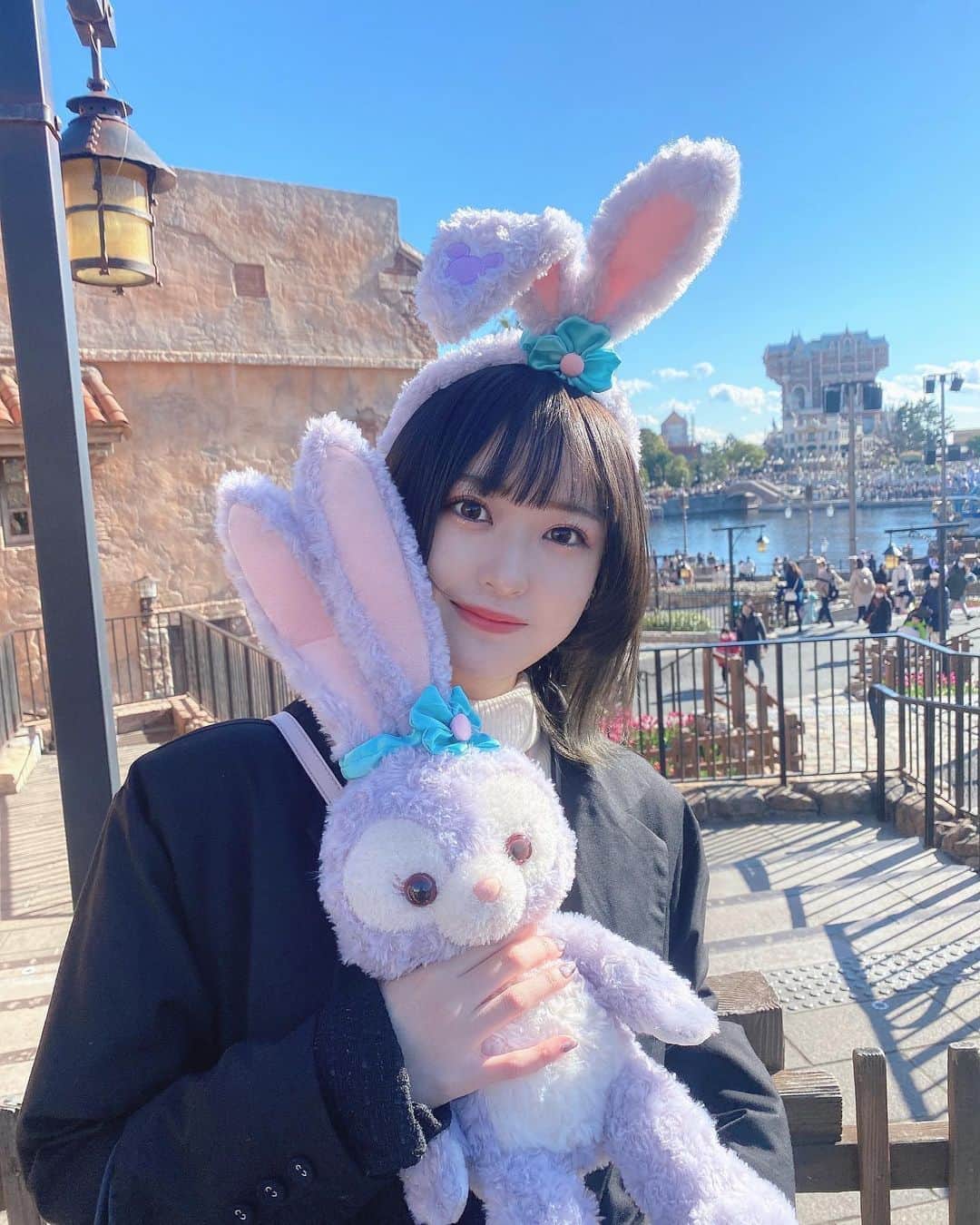 香田メイのインスタグラム：「めちゃ前の写真載せきれてないやつ全部のせてことおもって🩵 ちなみにリーナベルちゃん推しです」