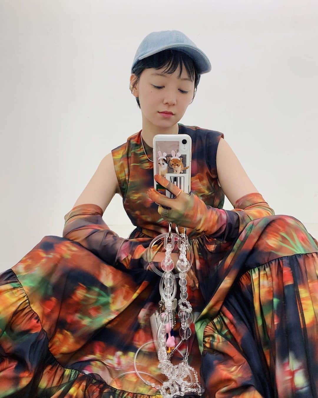 新美歩のインスタグラム：「VIVIANO 23SS 🥀✨ @vivianostudio」