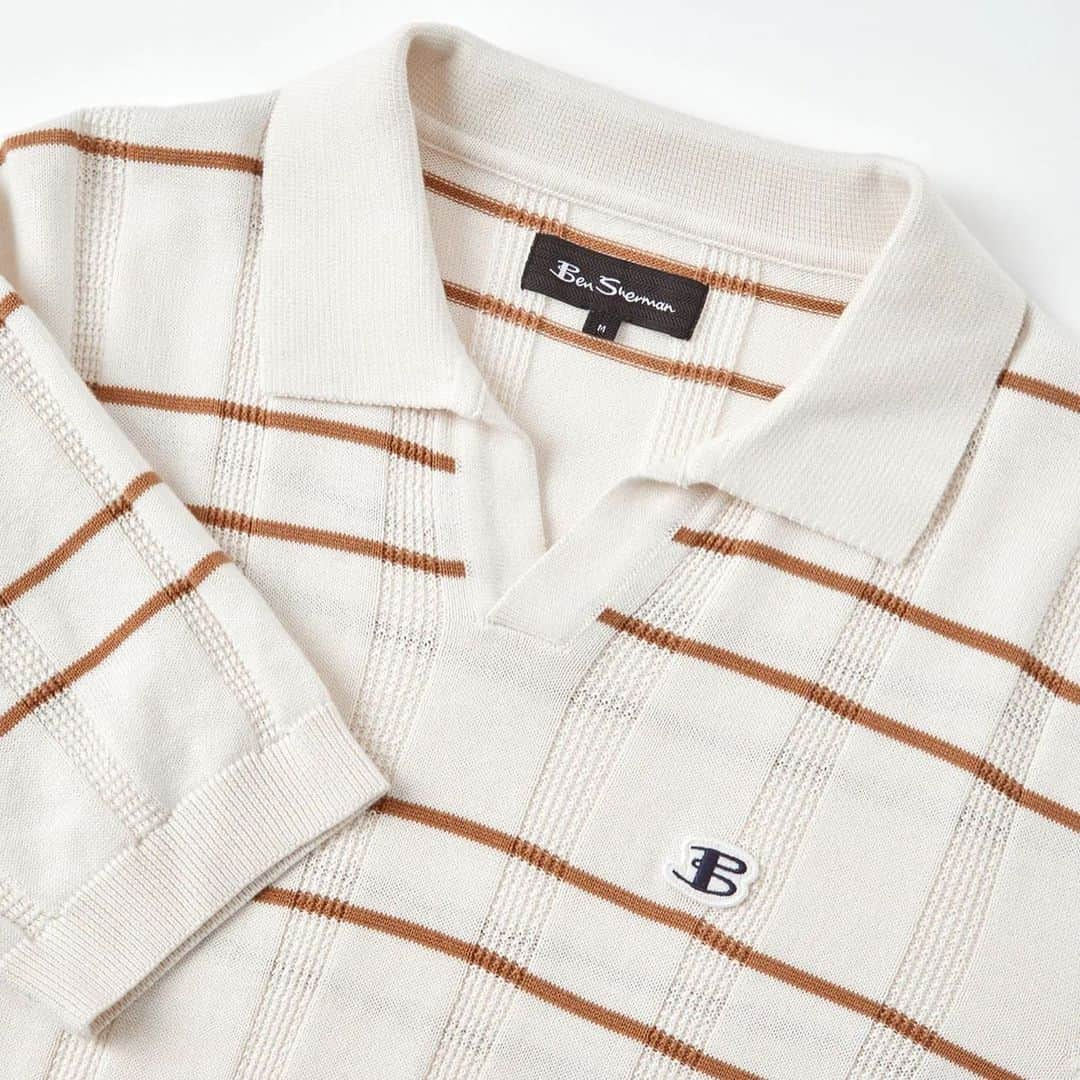 ベンシャーマンさんのインスタグラム写真 - (ベンシャーマンInstagram)「Nothing says Spring quite like a fresh polo #BenSherman #KnitPolo」4月16日 23時30分 - benshermanofficial