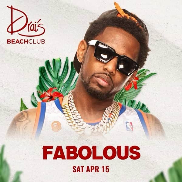 ファボラスのインスタグラム：「S A T U R D A Y   V E G A S   D R A I ‘s   Ima stay Saturday & catch the Day Party vibes too!! So if u can’t make it 2NITE come thru Saturday afternoon for the Beach Club vibes! @draisbeachclub」