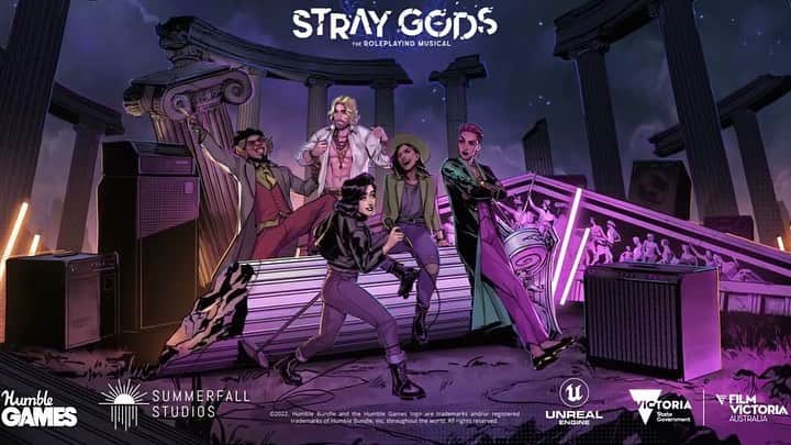 ジャニナ・ガヴァンカーさんのインスタグラム写真 - (ジャニナ・ガヴァンカーInstagram)「TRAILER DROPPPP (Pre-order on steam now!) Stray Gods cast is a muthafuckin SUPERGROUP, okay?   It’s the first of its kind: an interactive RPG musical, and I’m so excited to be a part of it.」4月15日 7時46分 - janina