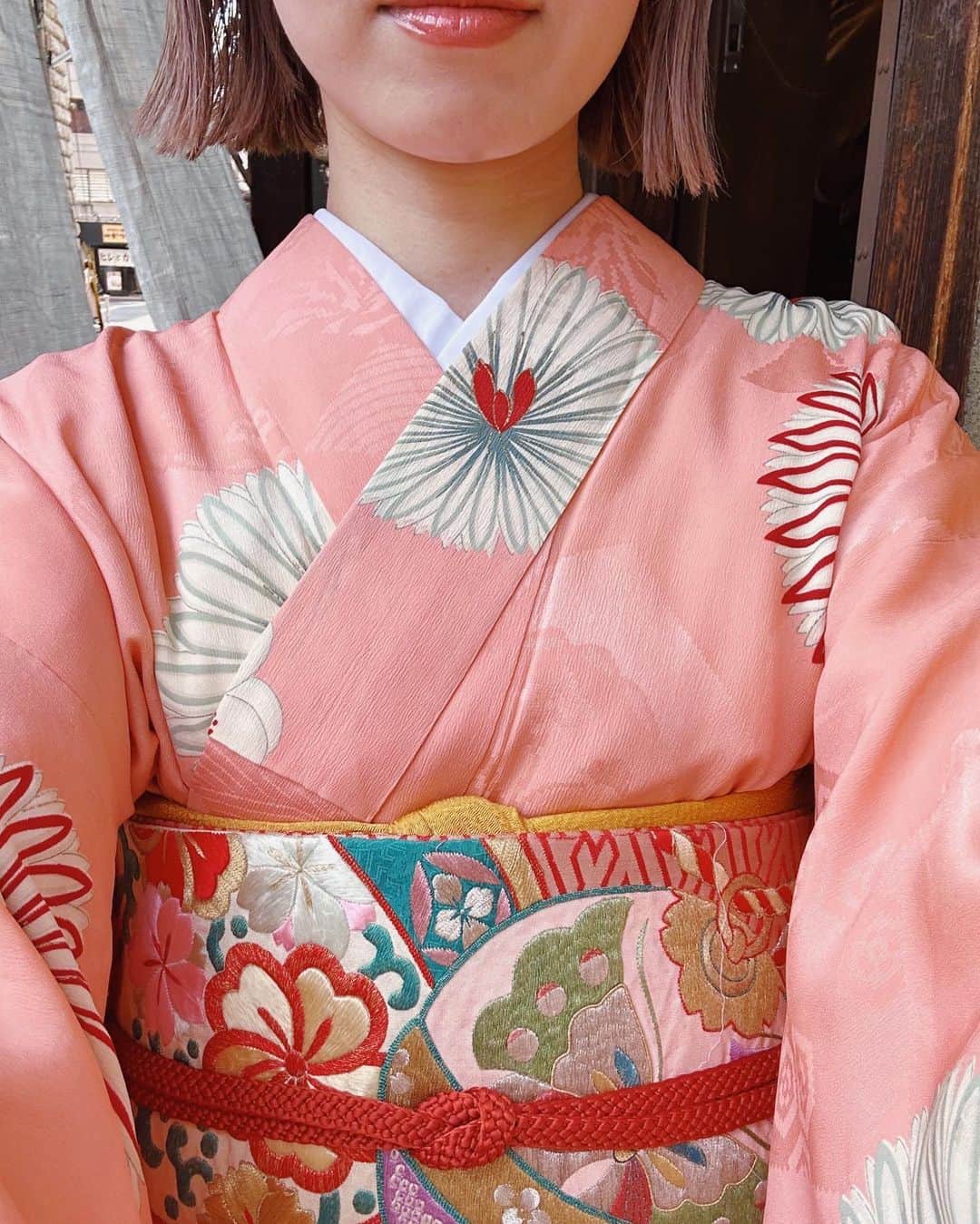和田美由紀さんのインスタグラム写真 - (和田美由紀Instagram)「春の記録👶🏻🌸🌸 可愛い着物着れてハッピー🫶🏻 今週末もよろしくお願いします✂️✂️  #着物 #桜祭り #花粉も祭り状態😇 #めっちゃ笑の写真をどーぞ😇」4月15日 8時32分 - miyuwada