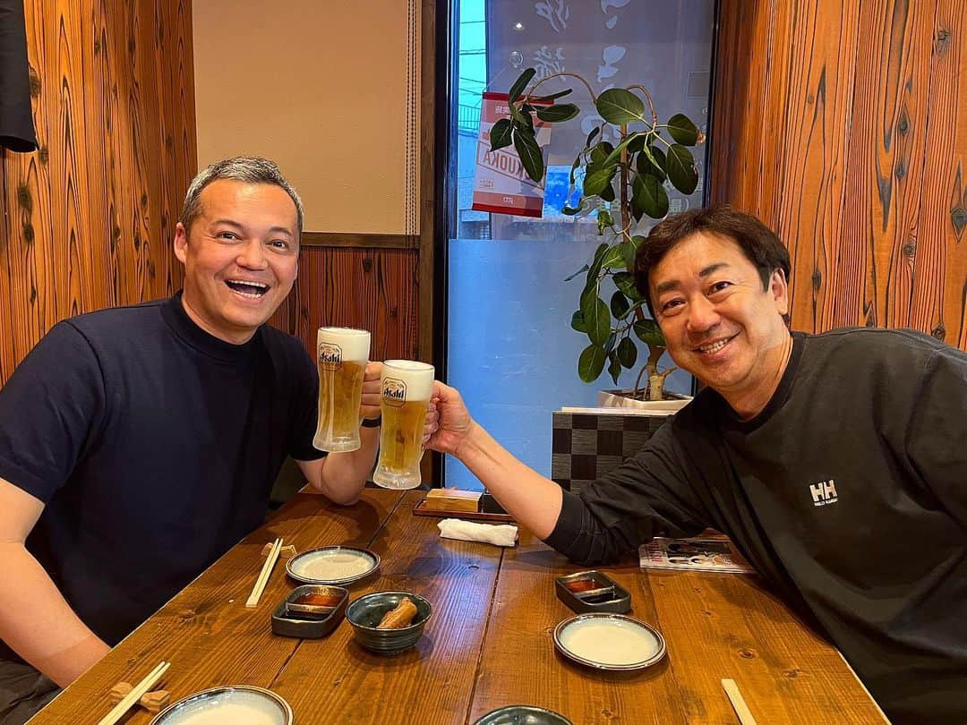 三好ジェームスのインスタグラム：「初の井尻飲み🍺  #井尻 #鶏 #鳥料理 #美味しい #井尻グルメ #すさき家」