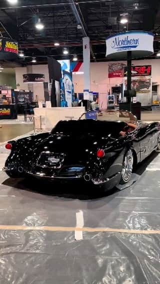 のインスタグラム：「1954 Chevrolet Corvette Via @keystoneautomotiveoperations / @dtabcustoms  _ #Classic #classics #Classiccar #classiccars #americanmuscle #Musclecar #Musclecars #car #cars #Corvette」