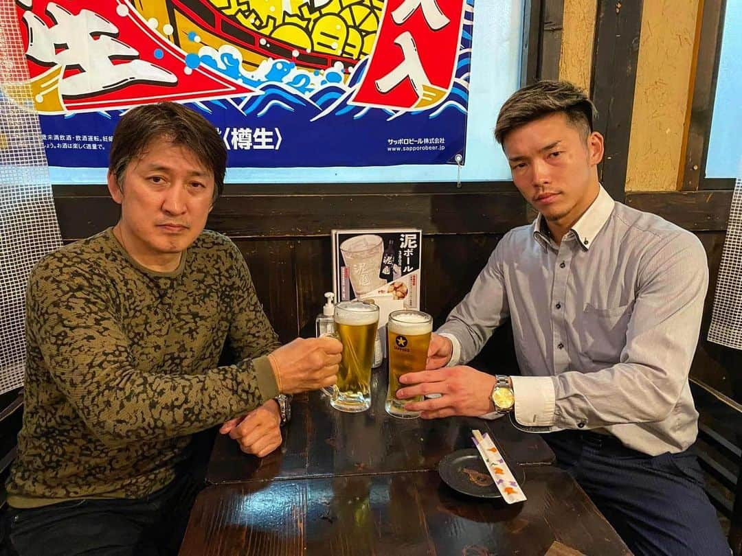 バズーカ巧樹さんのインスタグラム写真 - (バズーカ巧樹Instagram)「昨夜は【君式横丁】  会長ご馳走様でした！押忍  #君式横丁」4月15日 9時27分 - ko_1116