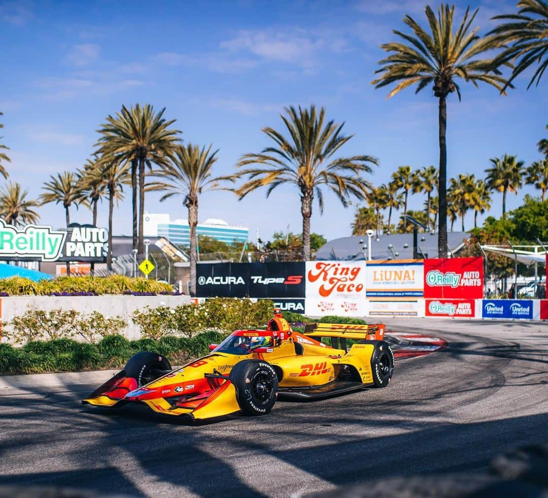 ロマン・グロージャンさんのインスタグラム写真 - (ロマン・グロージャンInstagram)「I love you too Long Beach ❤️💨💯 #cali #fans #indycars」4月15日 10時43分 - grosjeanromain