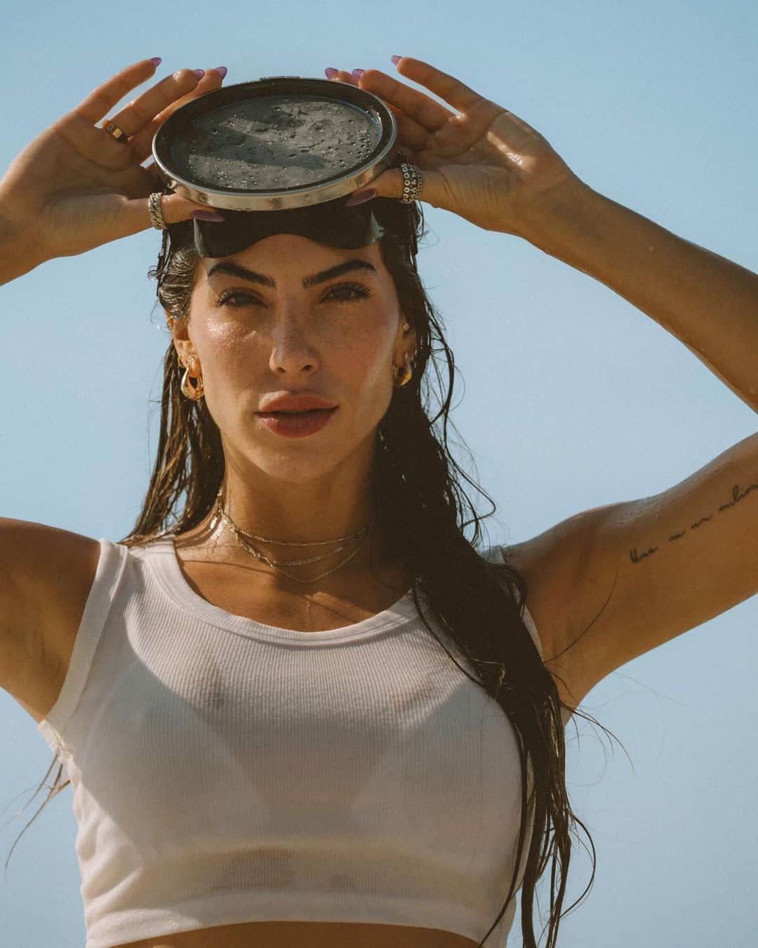 Rachel Apollonioのインスタグラム：「Wet morning 💦 Clicada por eles @nessaberger @csclima」