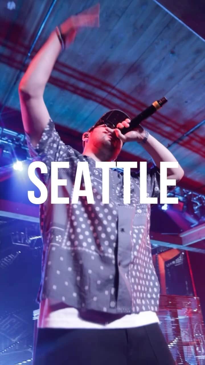 ミスラ・ジン のインスタグラム：「[Epik High in Seattle] A.T.H 🪩🎤🚀  📺 @bobo.xxndigo  #epikhigh #에픽하이 #alltimehightour #올타임하이투어  #seattle #시애틀」