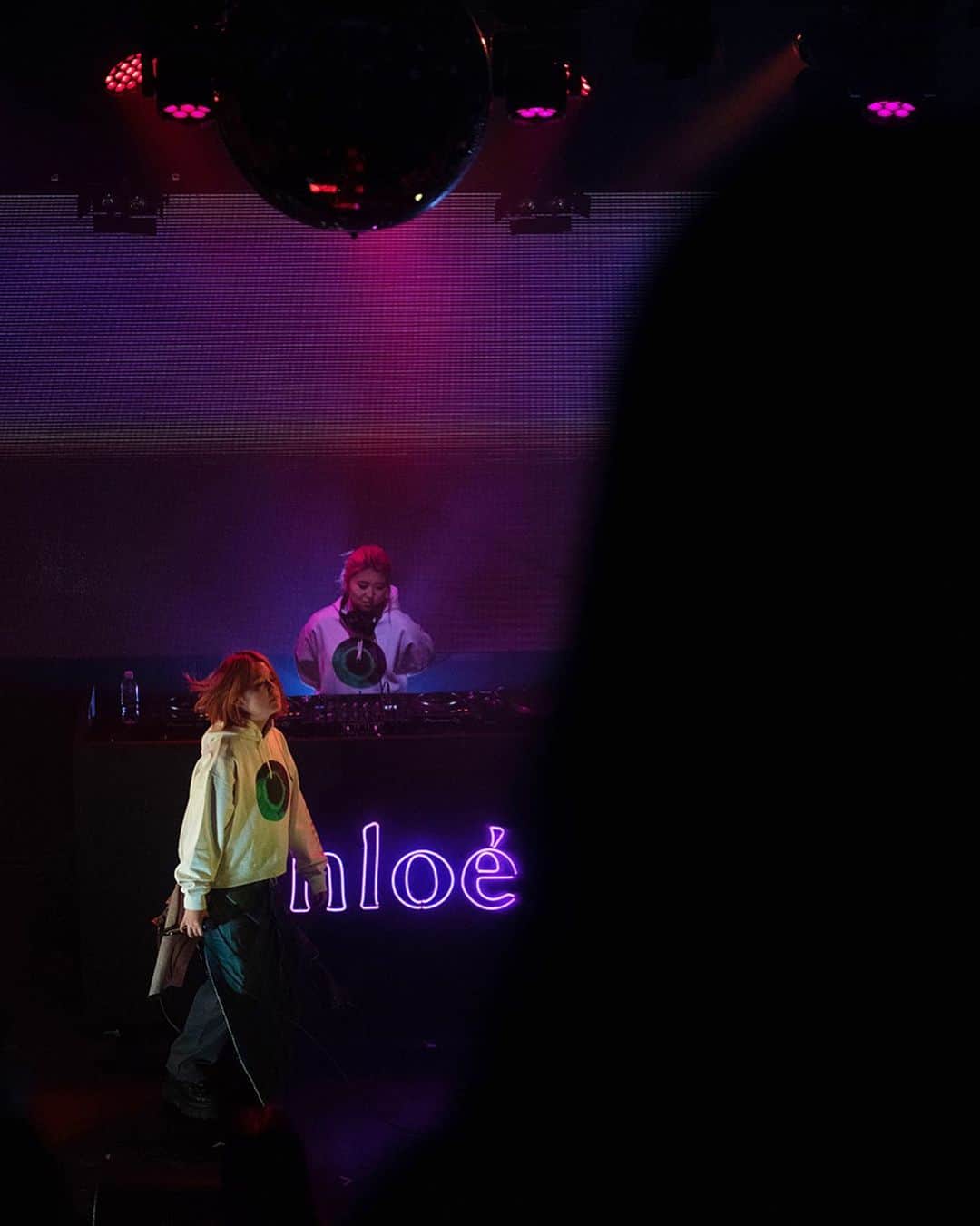 Chloéさんのインスタグラム写真 - (ChloéInstagram)「Chloé Club at Space Odd, Shibuya, Tokyo on 13 April 2023, featuring @avirgin519, @courtneyey, LDG, @leivaoficial_, @sapphireslows and @tamanaramen.  #ChloeInTokyo #ChloeClub」4月15日 12時27分 - chloe