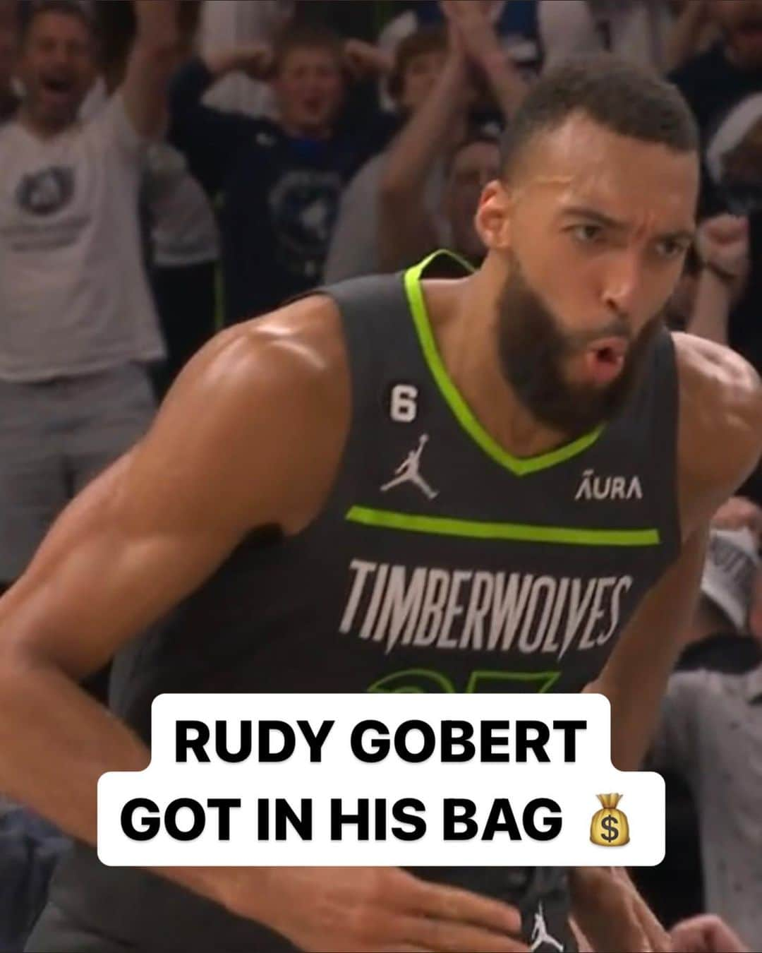 スポーツセンターさんのインスタグラム写真 - (スポーツセンターInstagram)「Rudy Gobert airballed a free throw, then pulled these off 😳」4月15日 12時55分 - sportscenter