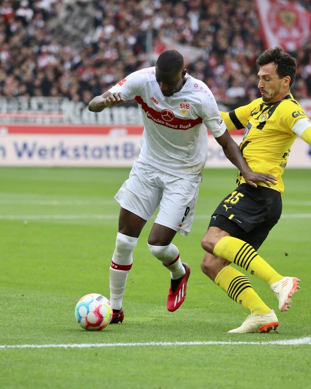のインスタグラム：「⏸️ Pause. #VfBBVB 0:2 _ #VfB #vfbstuttgart #vfbstuttgart1893 #auscannstatt #furchtlosundtreu #VfBInsta」