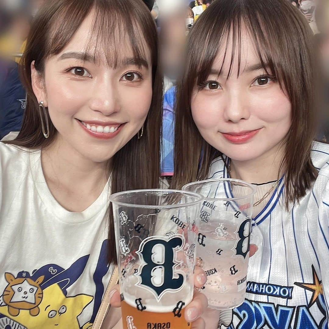 瀬村奈月のインスタグラム：「.【2023シーズン】⚾️🍻🍻 3/31-4/2京セラ3連戦参戦。 敗れはしたものの またファンの人達と再会できて 美味しいビール飲めて幸せでした🥹🥹🥹♥️ お世話になってる方が ずっと行きたかった 福島のおでん屋さん #花くじら を予約してくださって 皆で行けたのが本当に嬉しかった🍢💛 . #横浜頂戦 #baystars #baystars好きな人と繋がりたい #2023シーズン #京セラドーム #花くじら #instafood #食べるの好きな人と繋がりたい #ビール好きな人と繋がりたい」